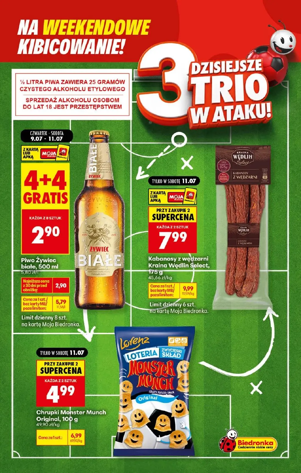 gazetka promocyjna Biedronka Weekendowe kibicowanie - Strona 3