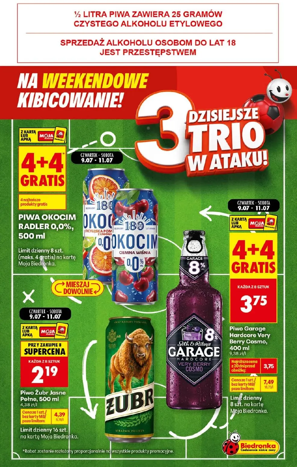 gazetka promocyjna Biedronka Weekendowe kibicowanie - Strona 4