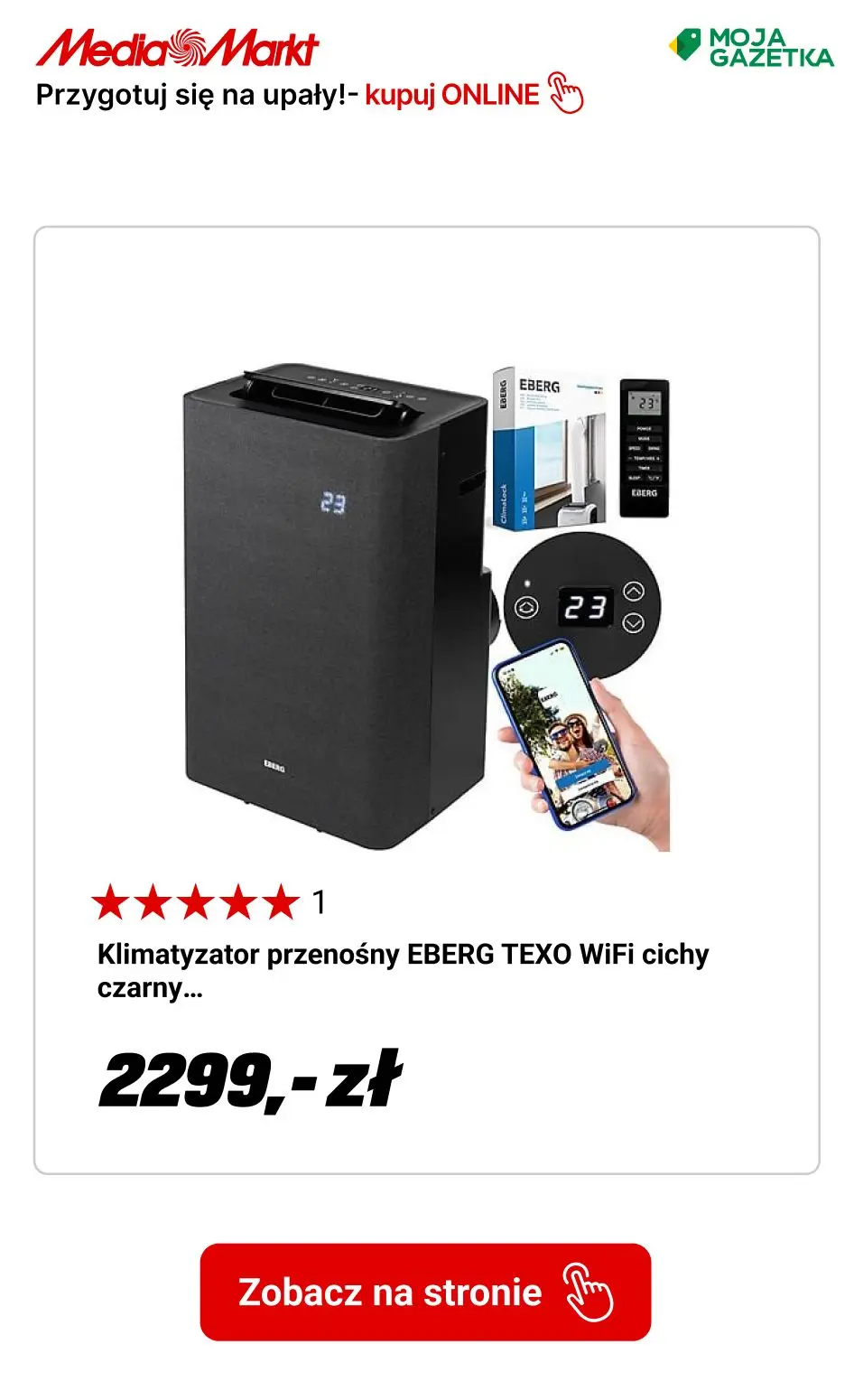 gazetka promocyjna Media Markt Przygotuj się na upały z najlepszym sprzętem! - Strona 3