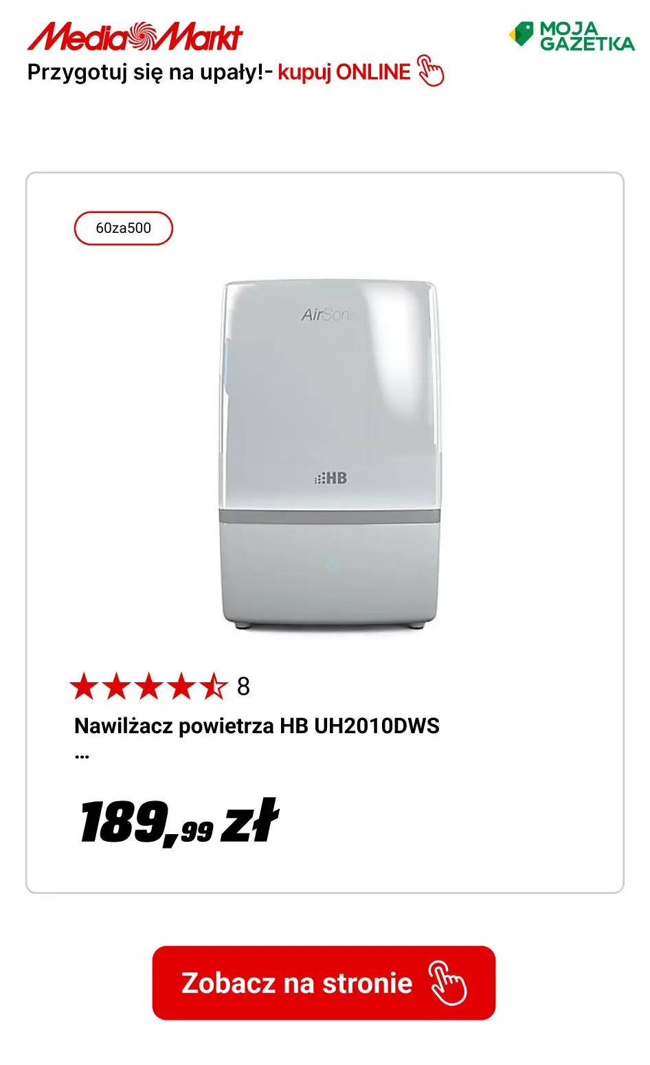 gazetka promocyjna Media Markt Przygotuj się na upały z najlepszym sprzętem! - Strona 7
