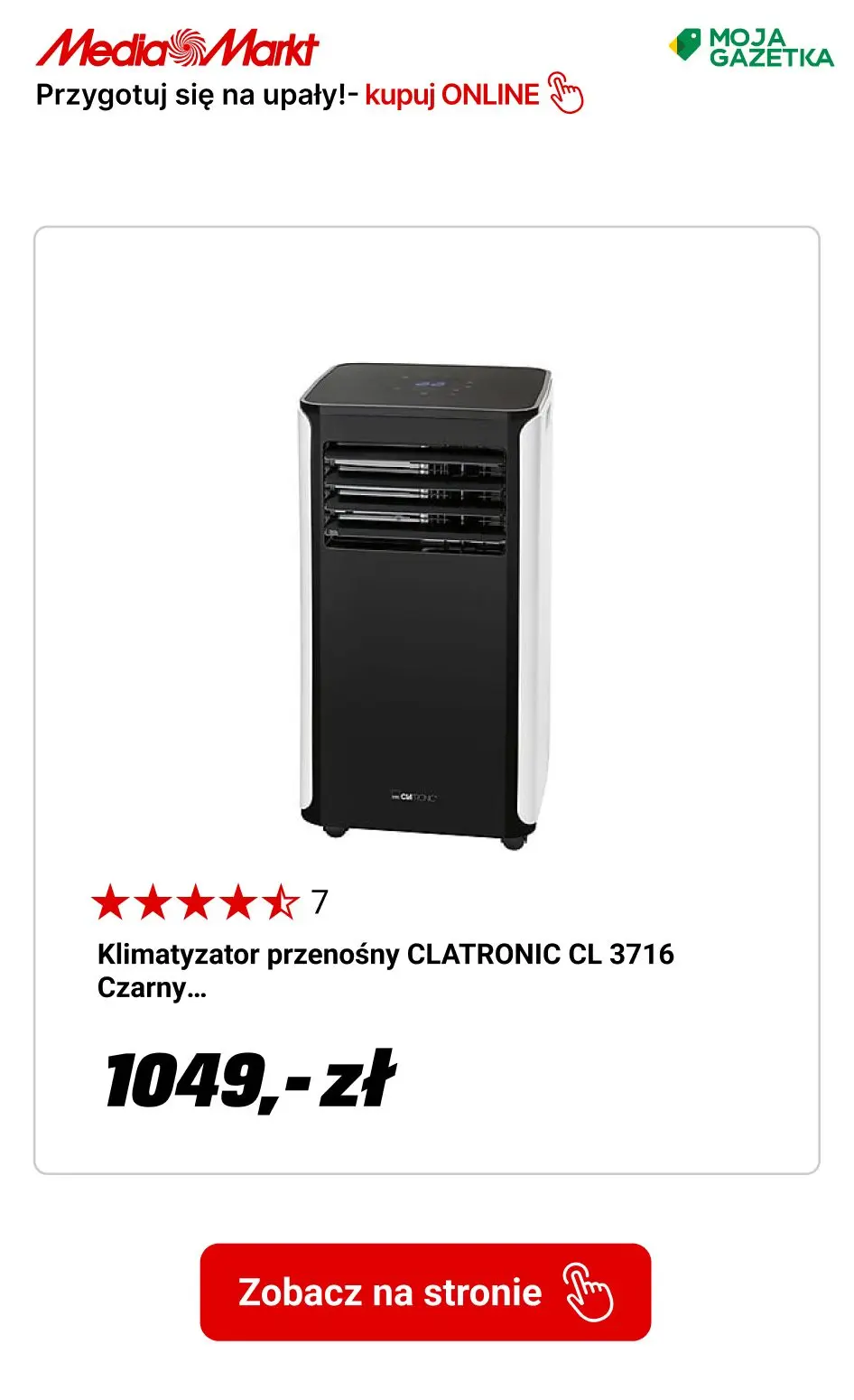 gazetka promocyjna Media Markt Przygotuj się na upały z najlepszym sprzętem! - Strona 13