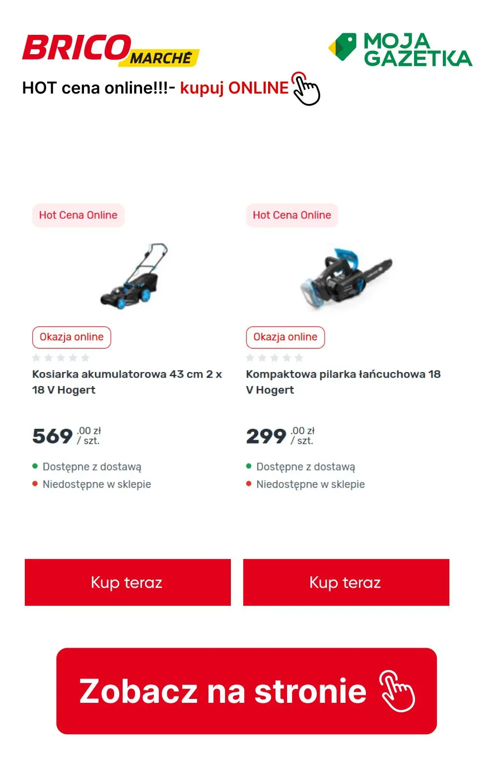 gazetka promocyjna BRICOMARCHE Hot cena online! - Strona 3