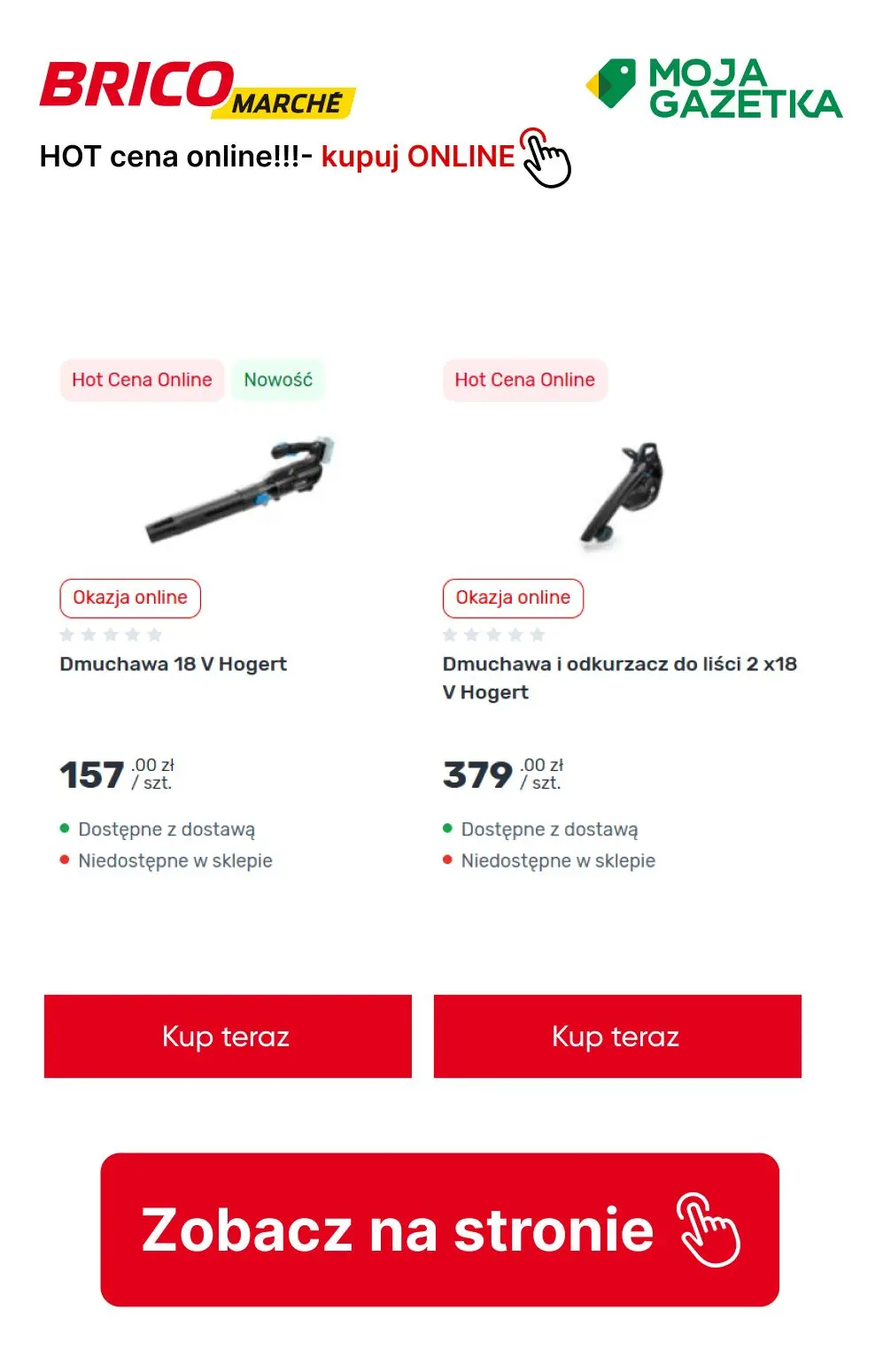 gazetka promocyjna BRICOMARCHE Hot cena online! - Strona 4