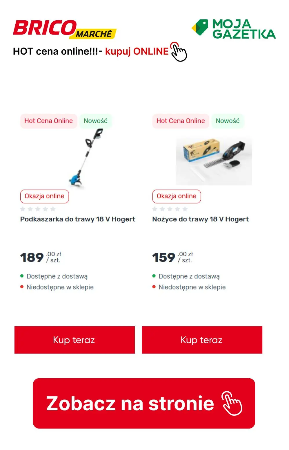 gazetka promocyjna BRICOMARCHE Hot cena online! - Strona 5
