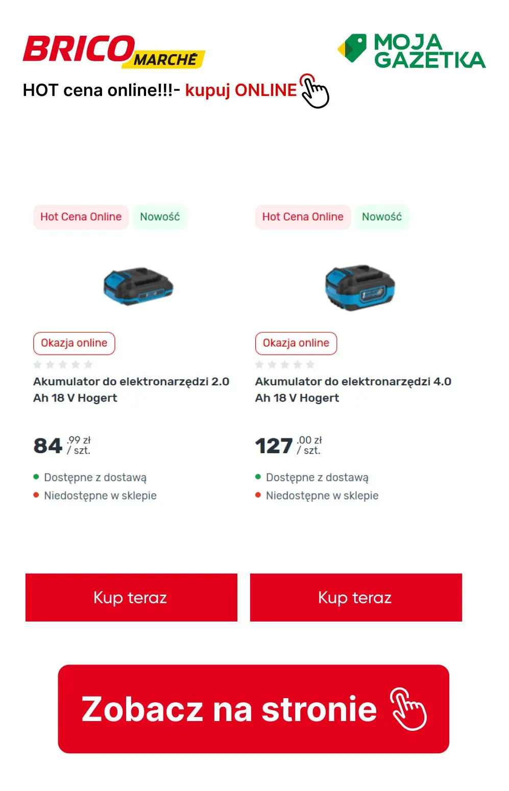 gazetka promocyjna BRICOMARCHE Hot cena online! - Strona 6