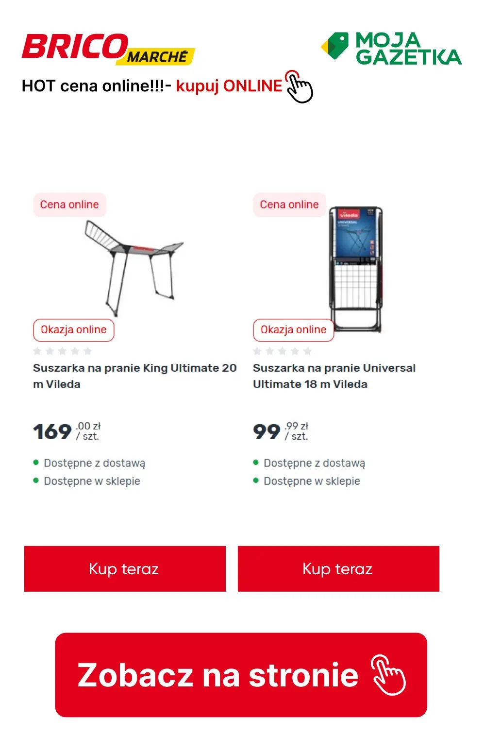 gazetka promocyjna BRICOMARCHE Hot cena online! - Strona 3