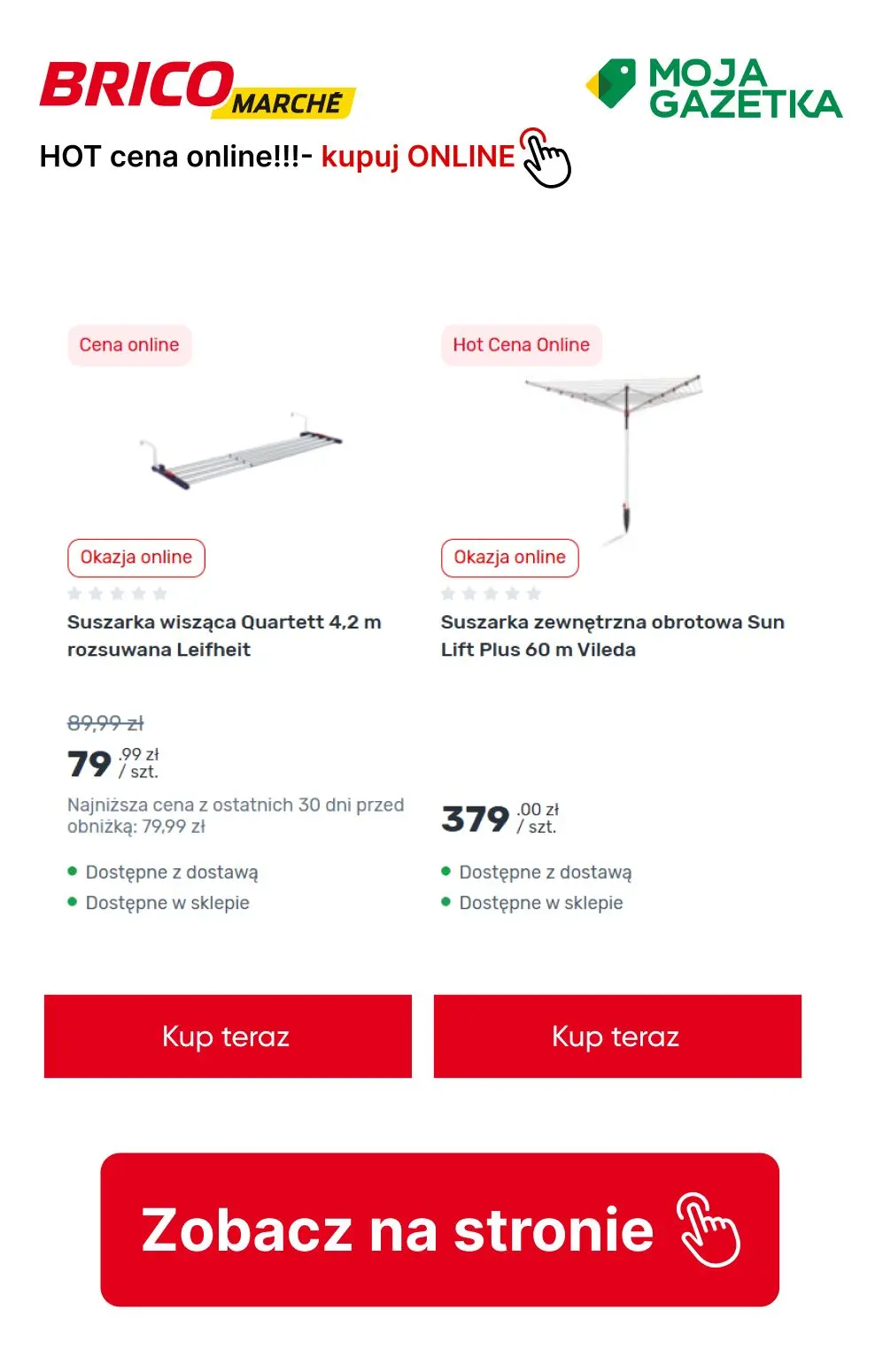 gazetka promocyjna BRICOMARCHE Hot cena online! - Strona 6