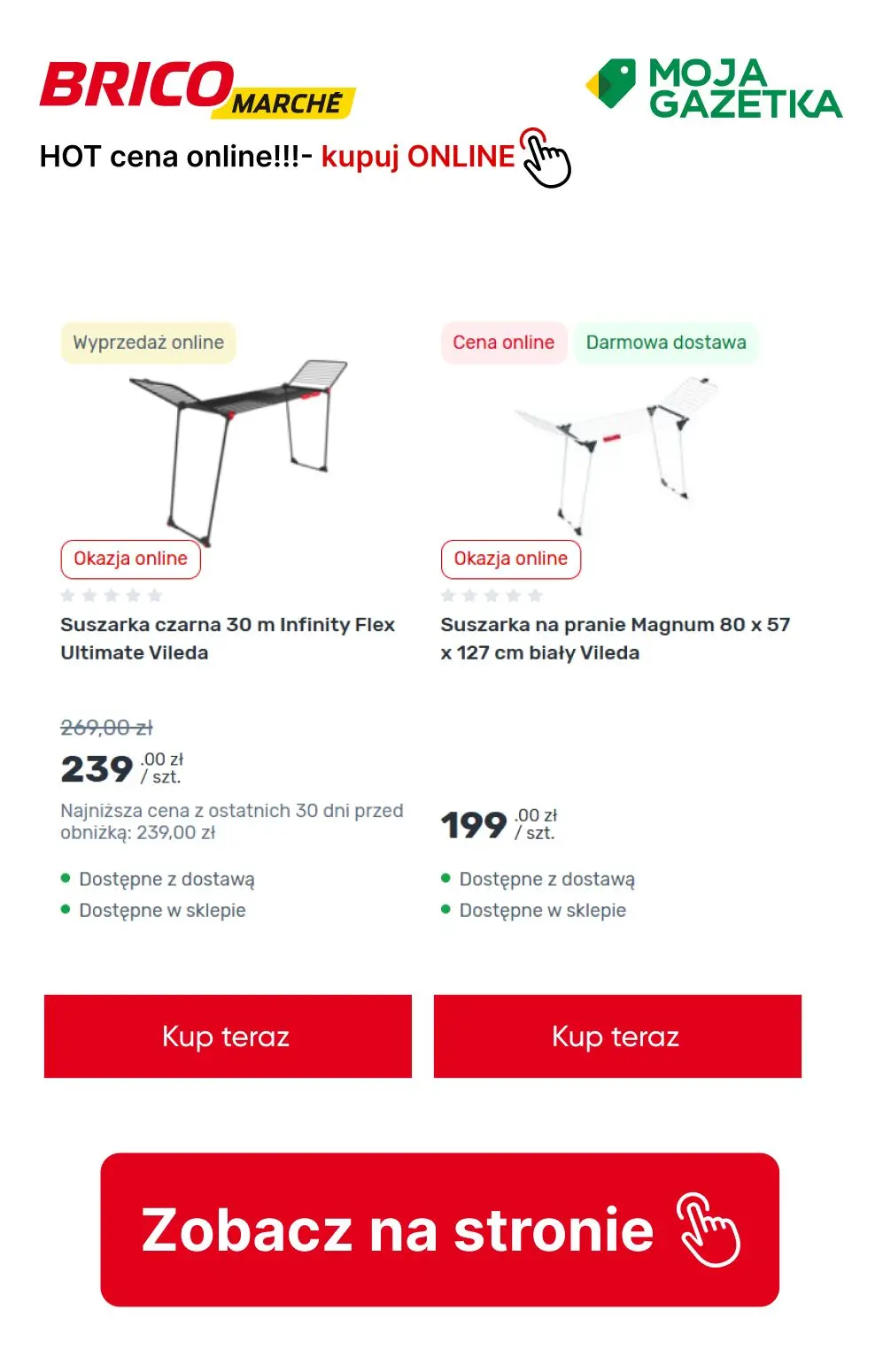 gazetka promocyjna BRICOMARCHE Hot cena online! - Strona 8