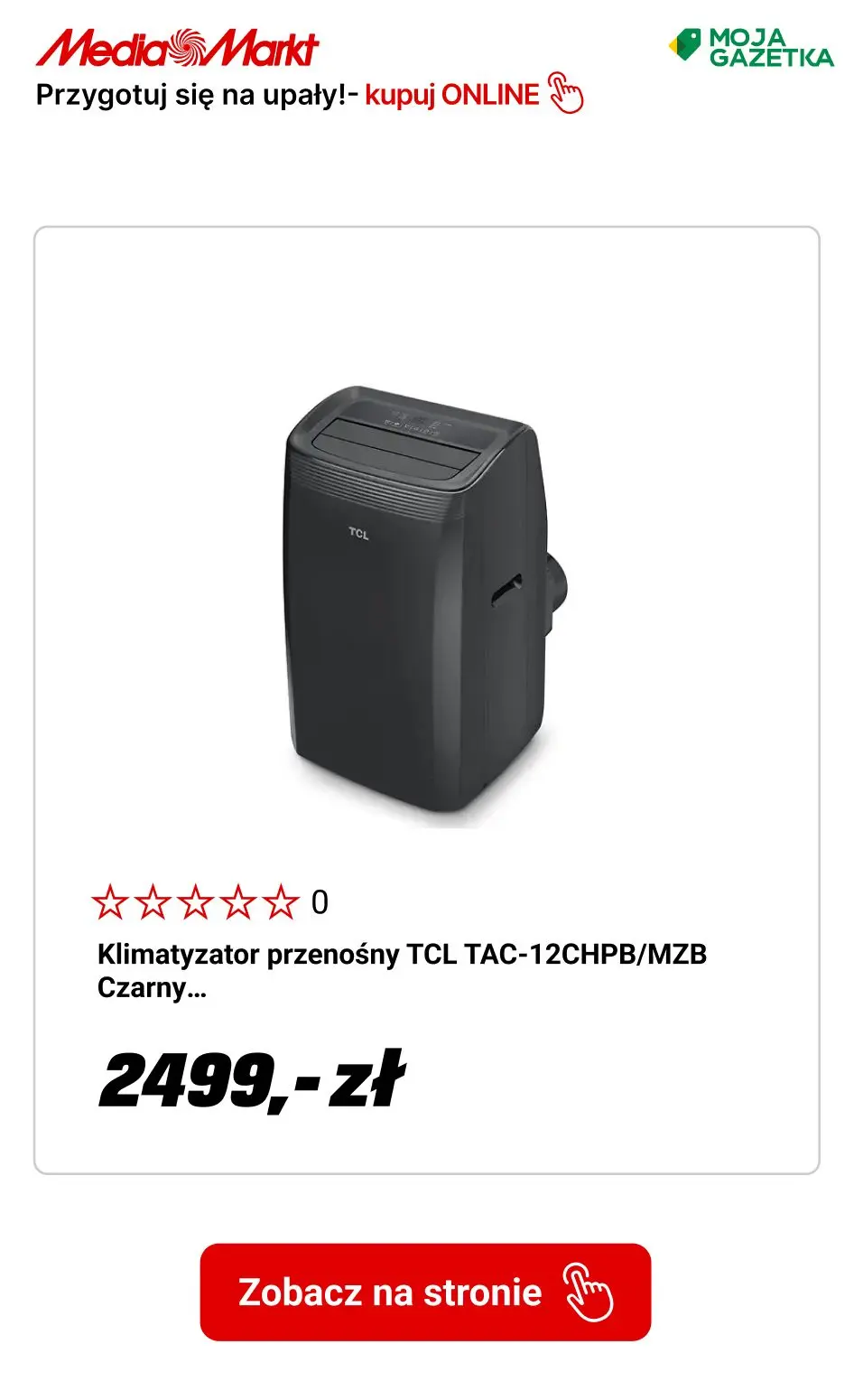gazetka promocyjna Media Markt Przygotuj się na upały z najlepszym sprzętem - Strona 2