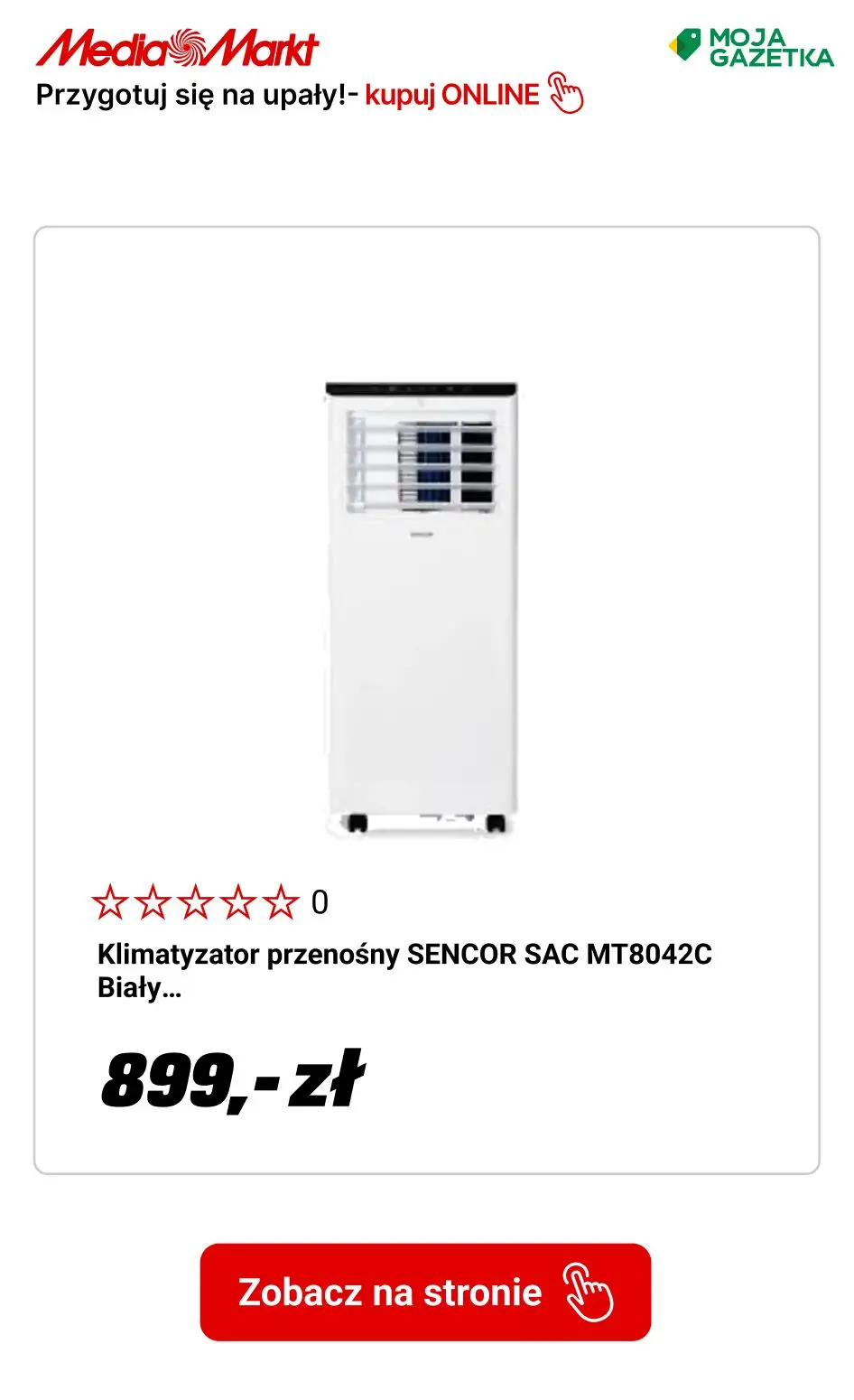gazetka promocyjna Media Markt Przygotuj się na upały z najlepszym sprzętem - Strona 5