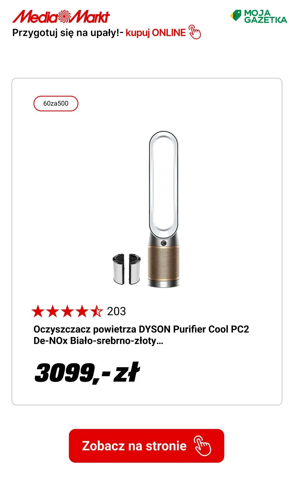 gazetka promocyjna Media Markt Przygotuj się na upały z najlepszym sprzętem - Strona 9