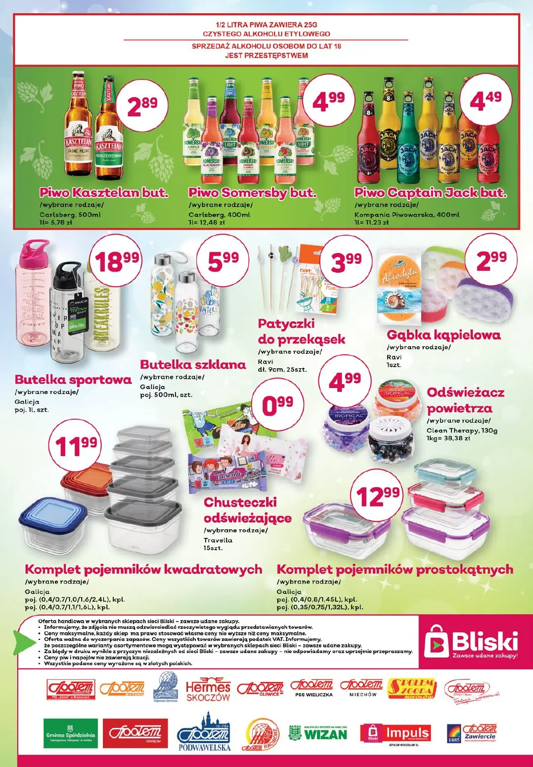 gazetka promocyjna Społem Zawiercie  - Strona 4
