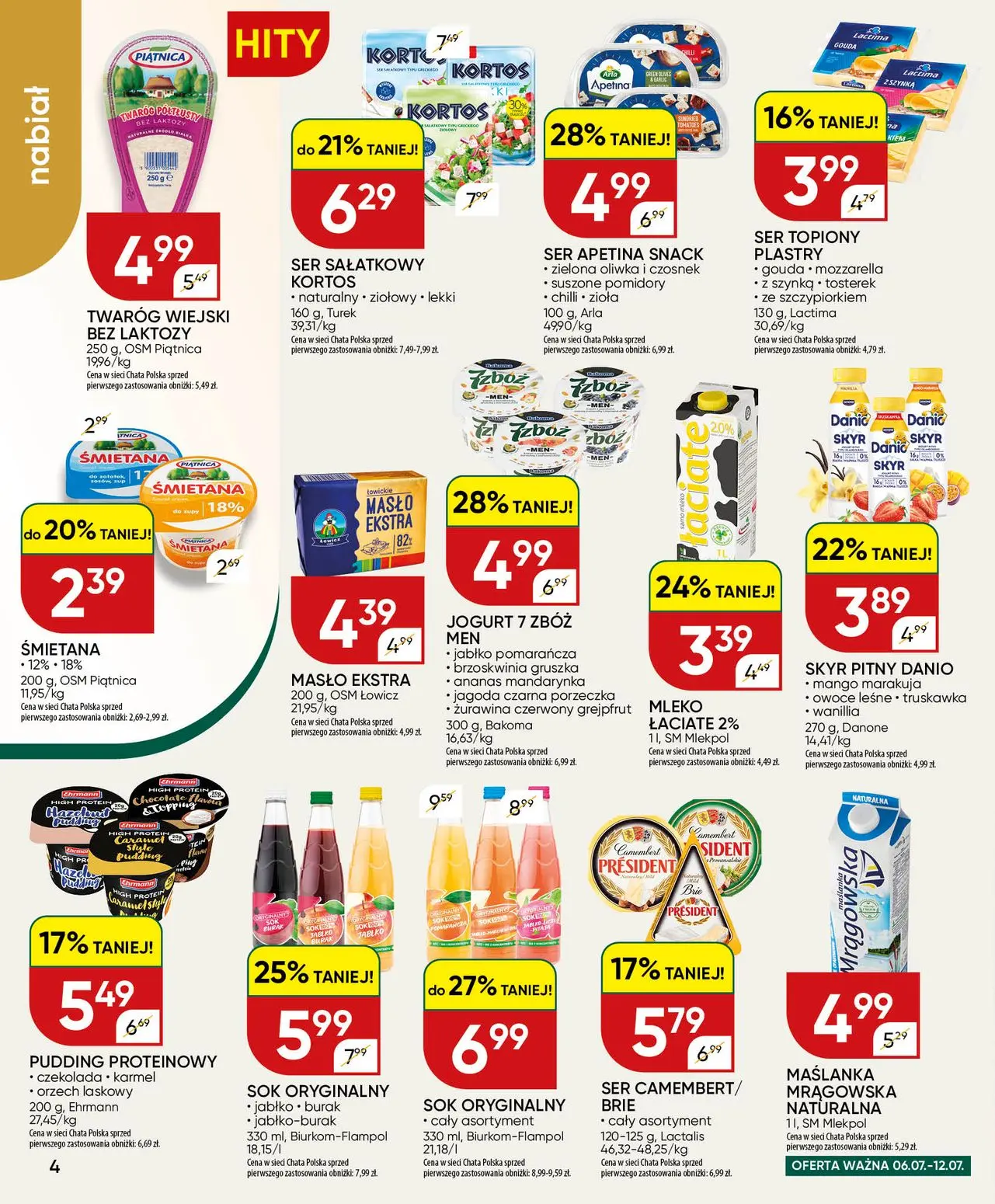 gazetka promocyjna Chata Polska  - Strona 4
