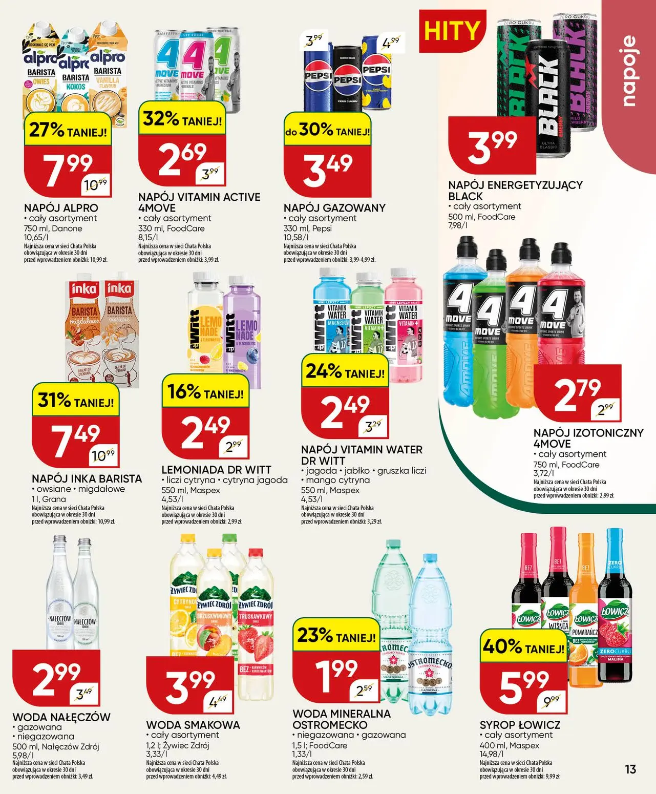 gazetka promocyjna Chata Polska  - Strona 13
