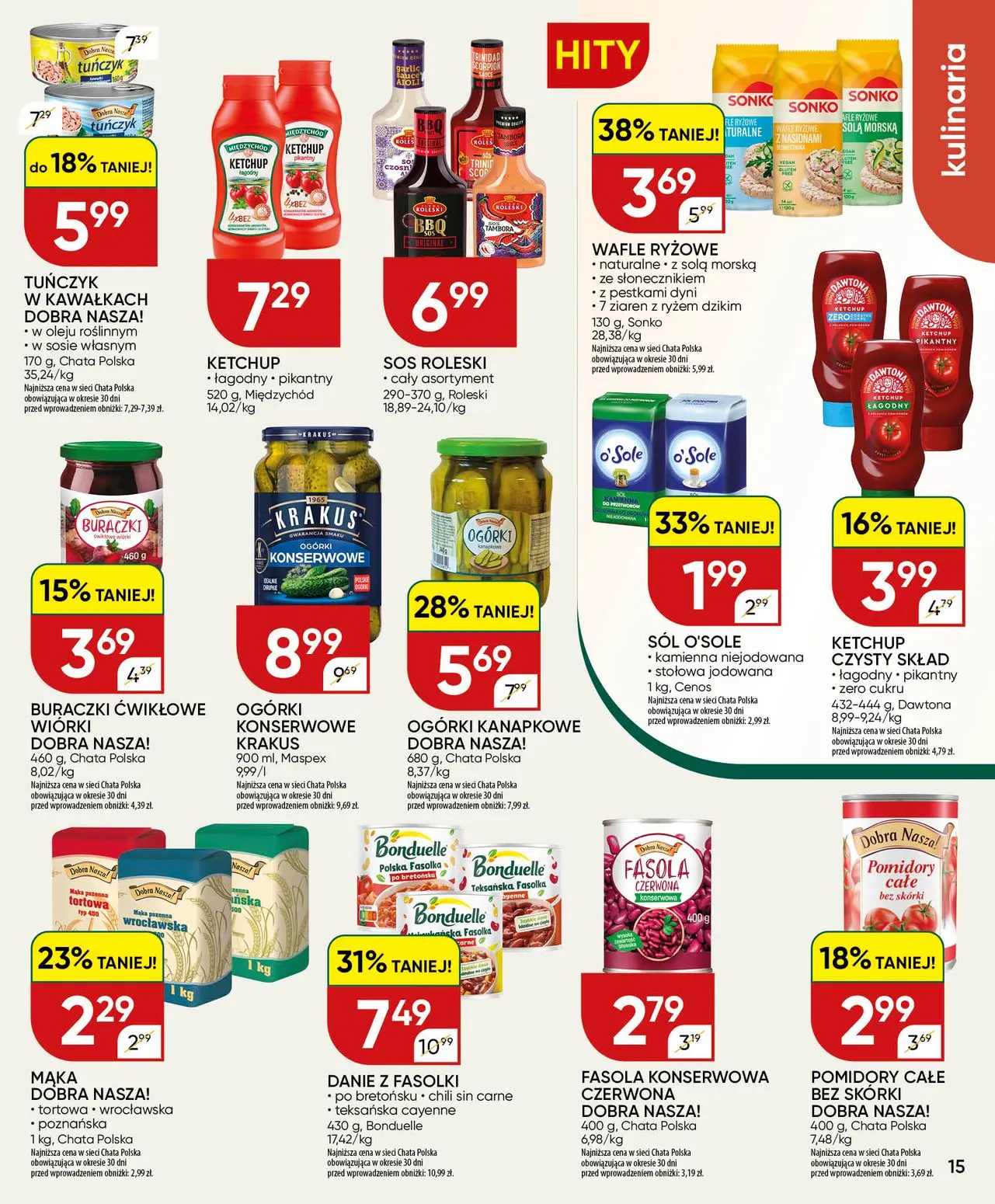gazetka promocyjna Chata Polska  - Strona 15