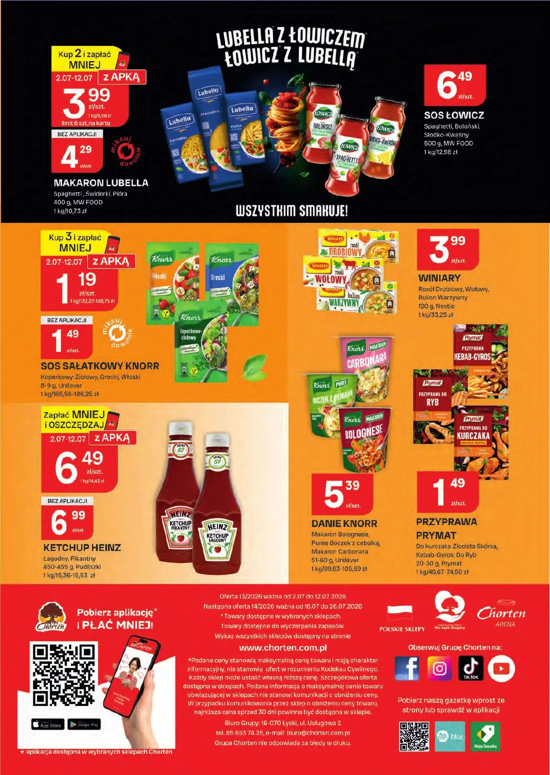 gazetka promocyjna Chorten Podlasie - market - Strona 8