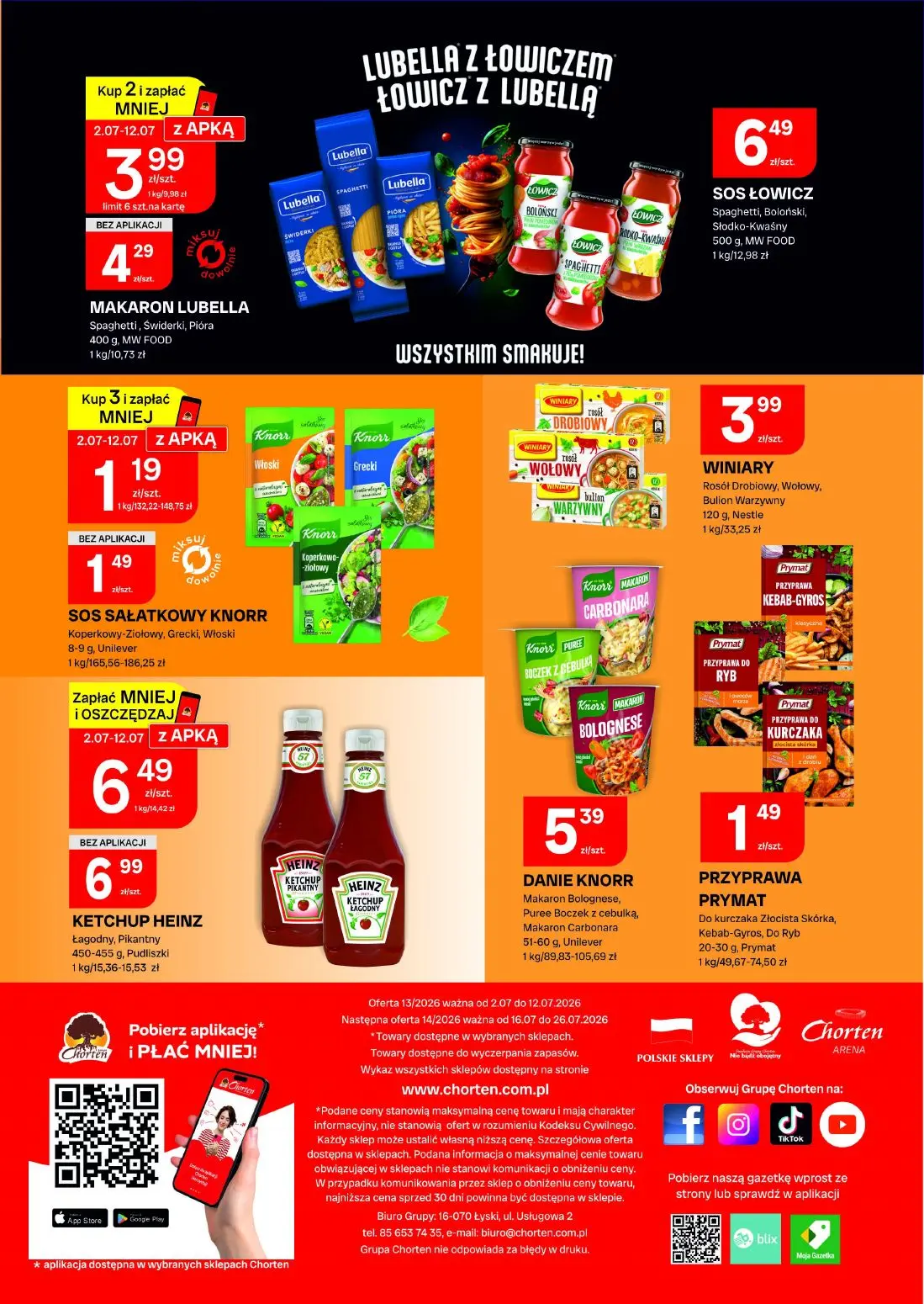 gazetka promocyjna Chorten Lubelskie, Radom - market - Strona 8