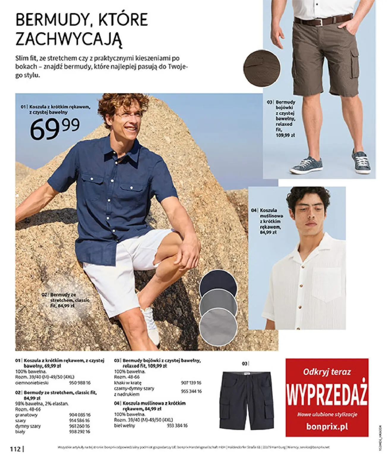 gazetka promocyjna bonprix RELAKS NAD MORZEM - Strona 114
