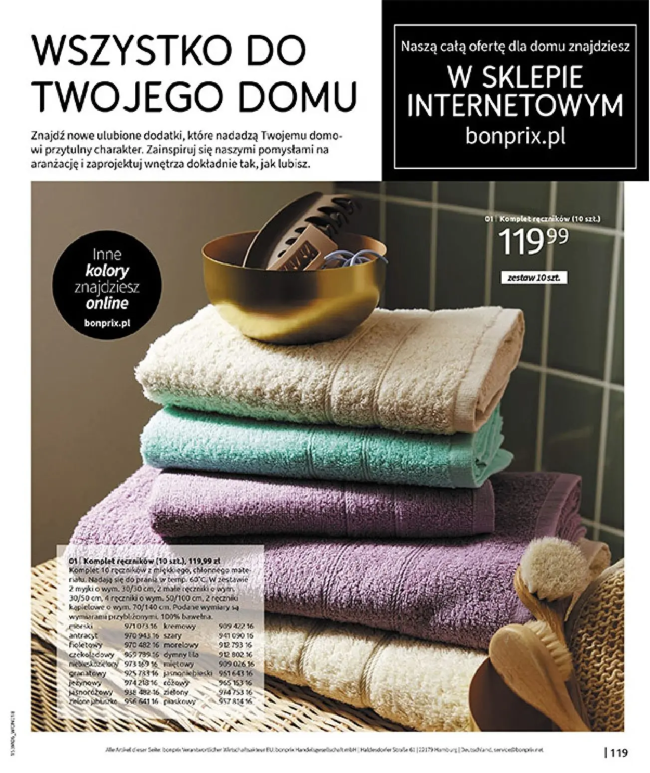 gazetka promocyjna bonprix RELAKS NAD MORZEM - Strona 121