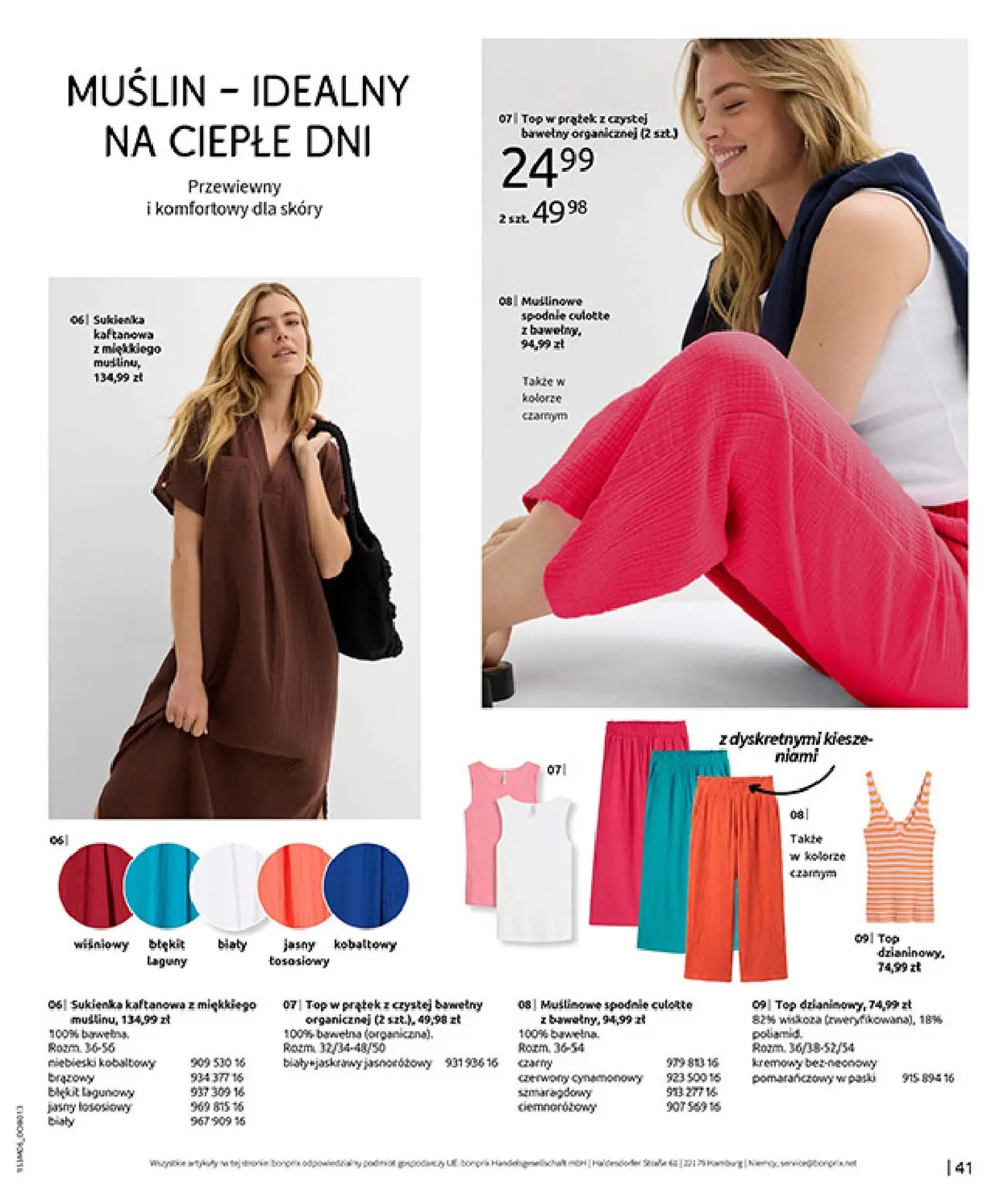 gazetka promocyjna bonprix RELAKS NAD MORZEM - Strona 43