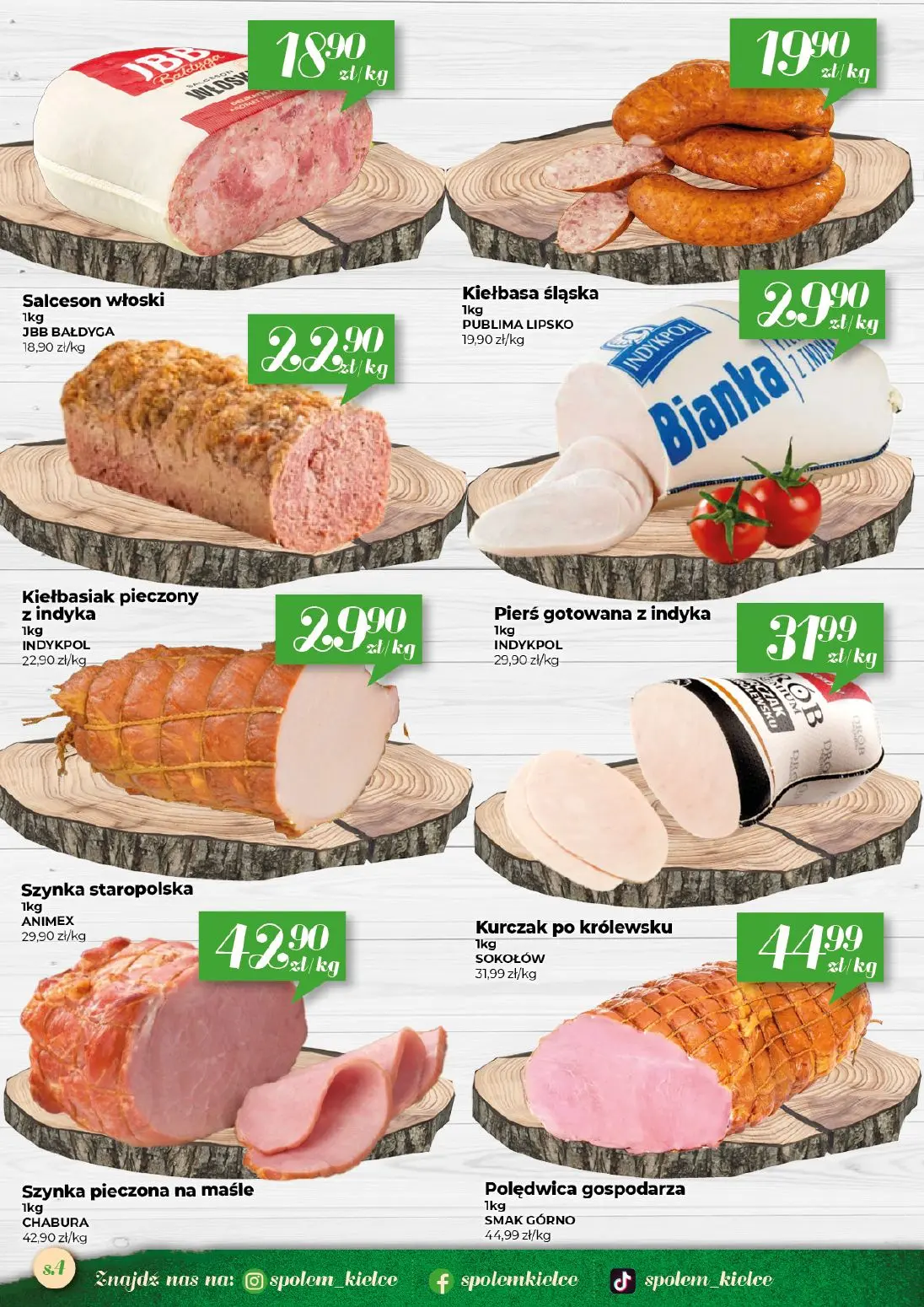 gazetka promocyjna Społem Kielce  - Strona 4