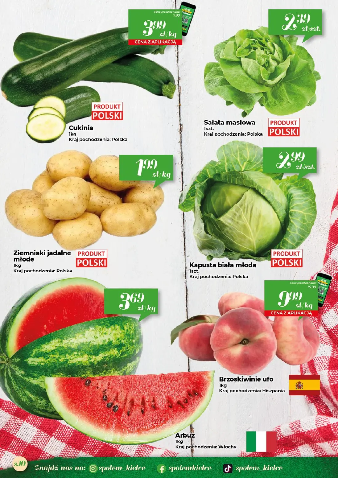 gazetka promocyjna Społem Kielce  - Strona 10