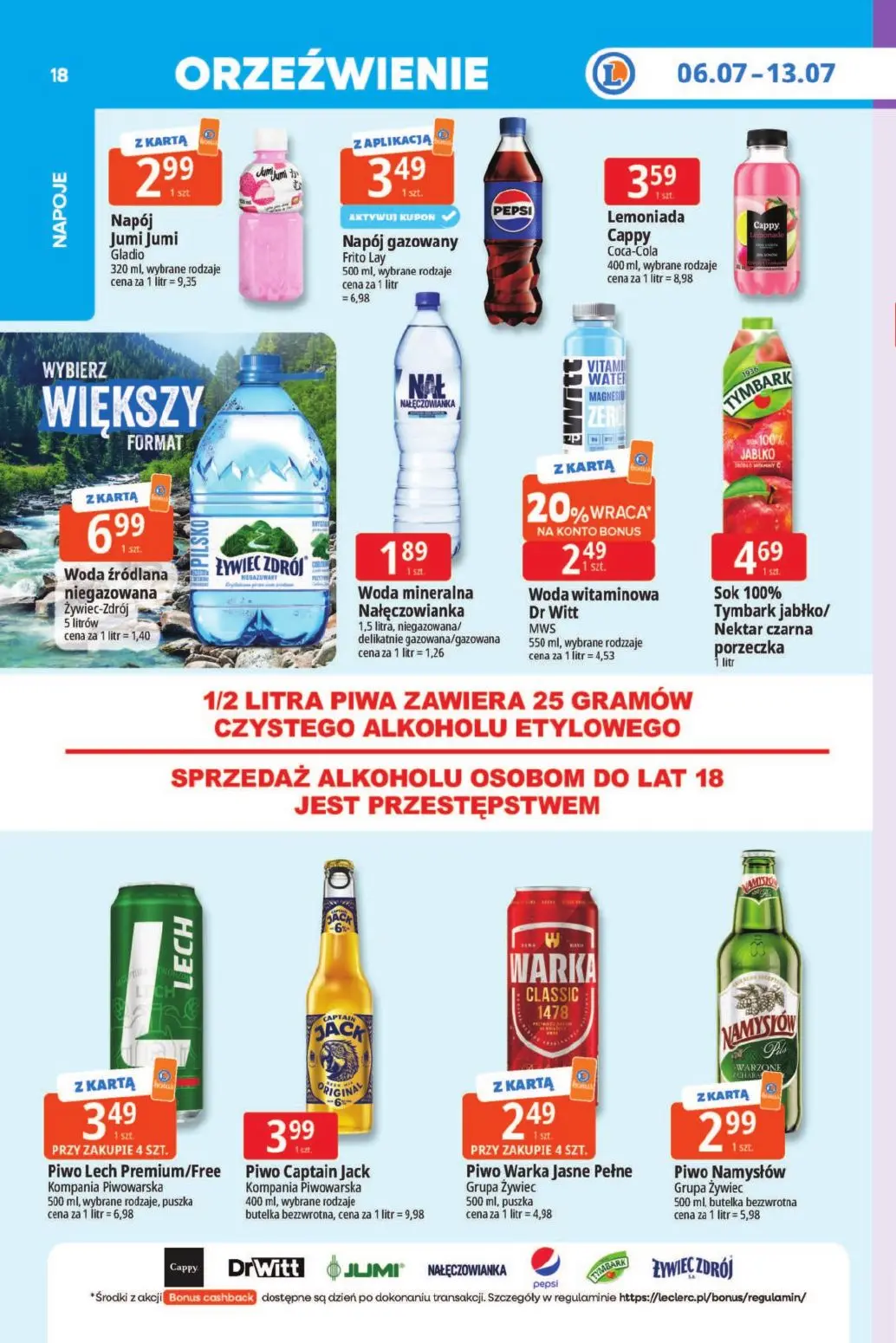 gazetka promocyjna E.Leclerc Tanio to tu - Strona 18