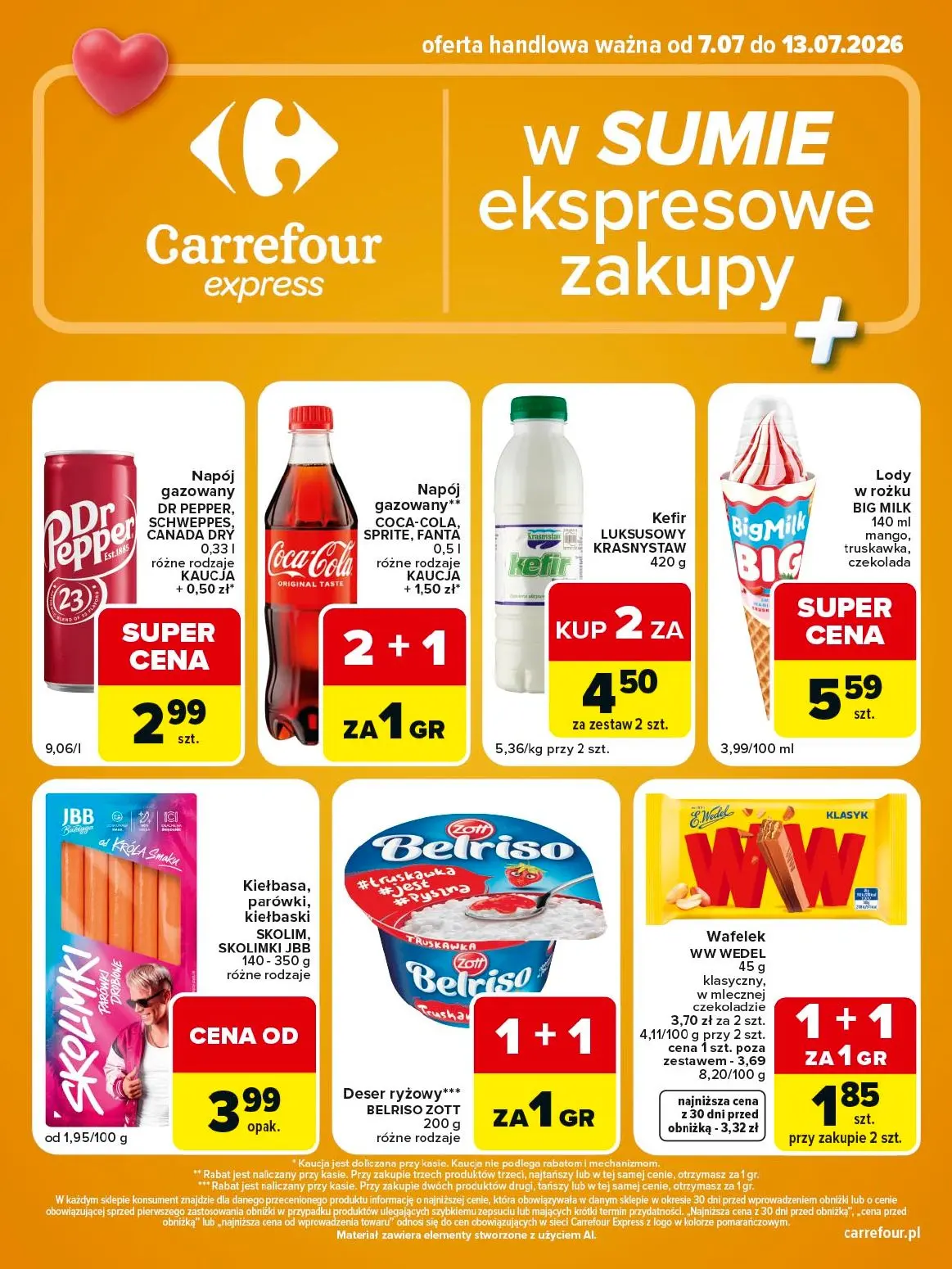 gazetka promocyjna Carrefour Express W sumie ekspresowe zakupy - Strona 2