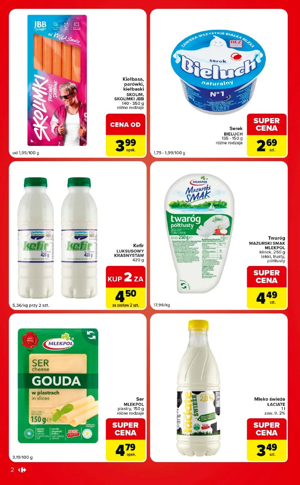 gazetka promocyjna Carrefour Market W sumie ekspresowe zakupy - Strona 2