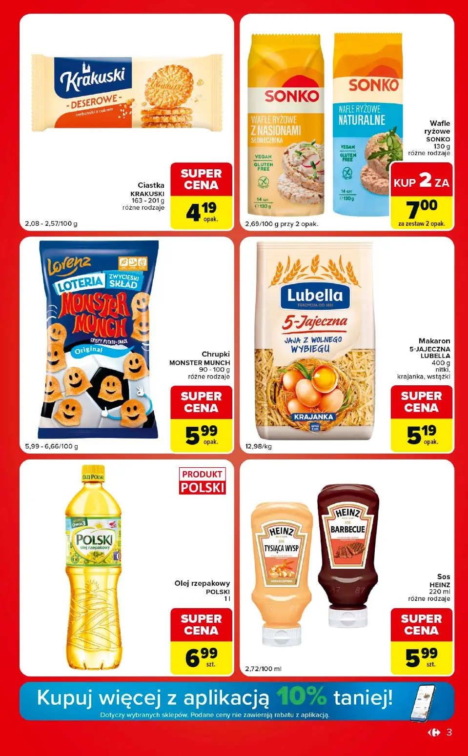 gazetka promocyjna Carrefour Market W sumie ekspresowe zakupy - Strona 3