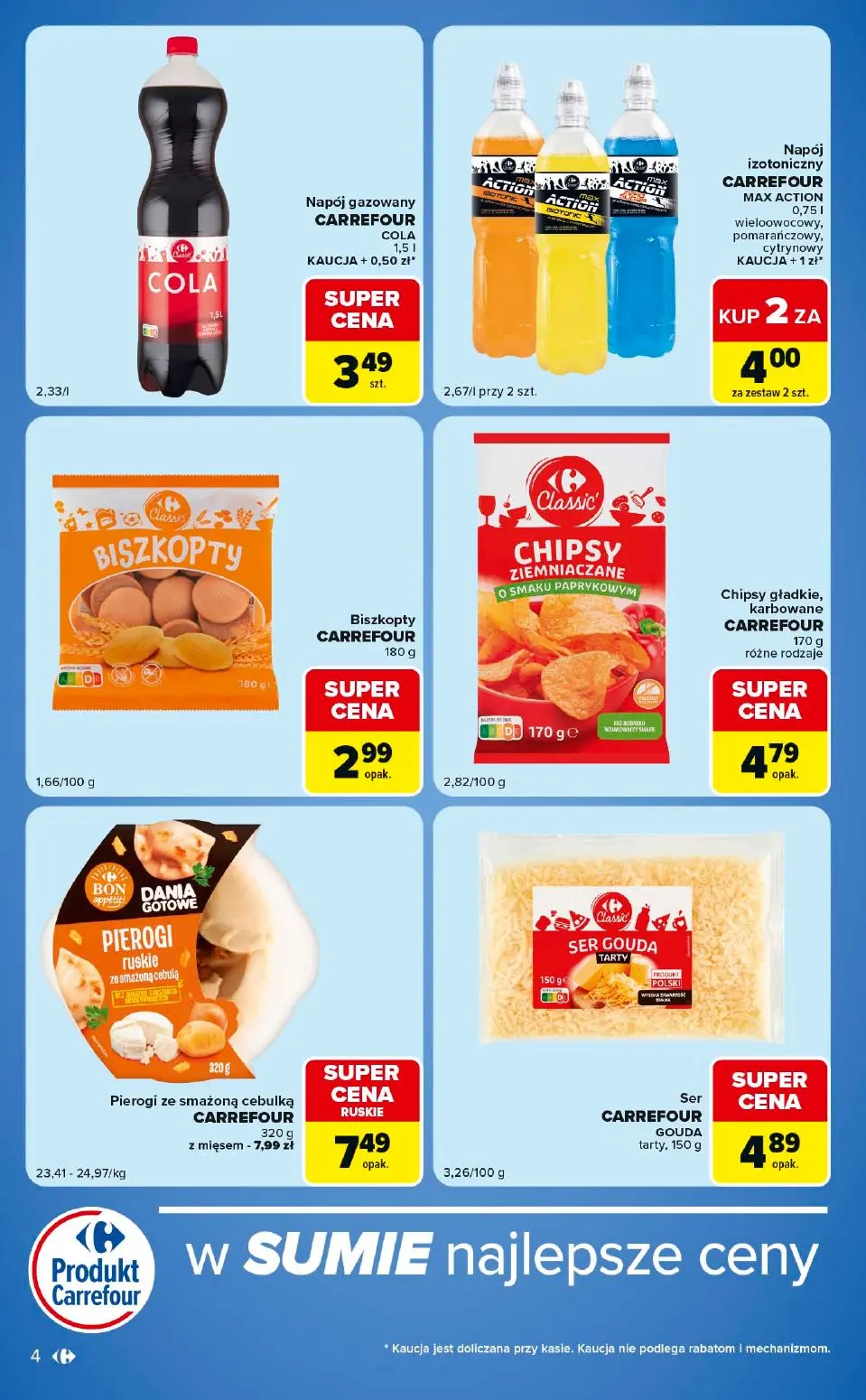 gazetka promocyjna Carrefour Market W sumie ekspresowe zakupy - Strona 4