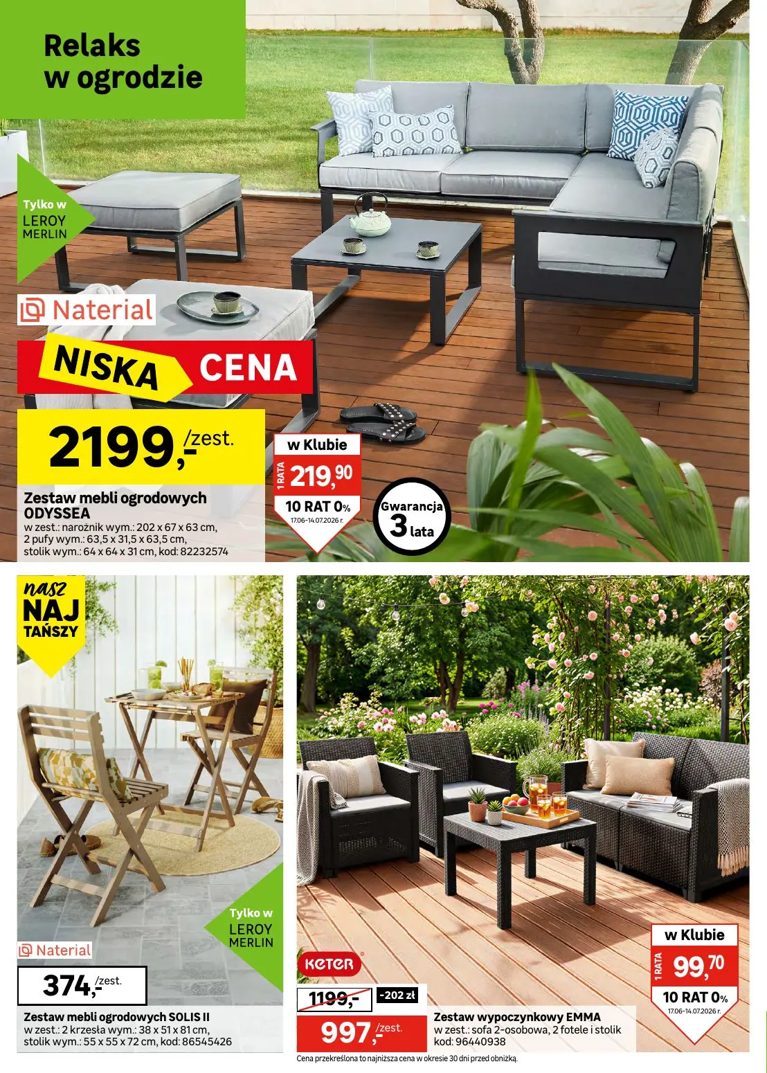 gazetka promocyjna Leroy Merlin Czas na remont w niskich cenach - Strona 2