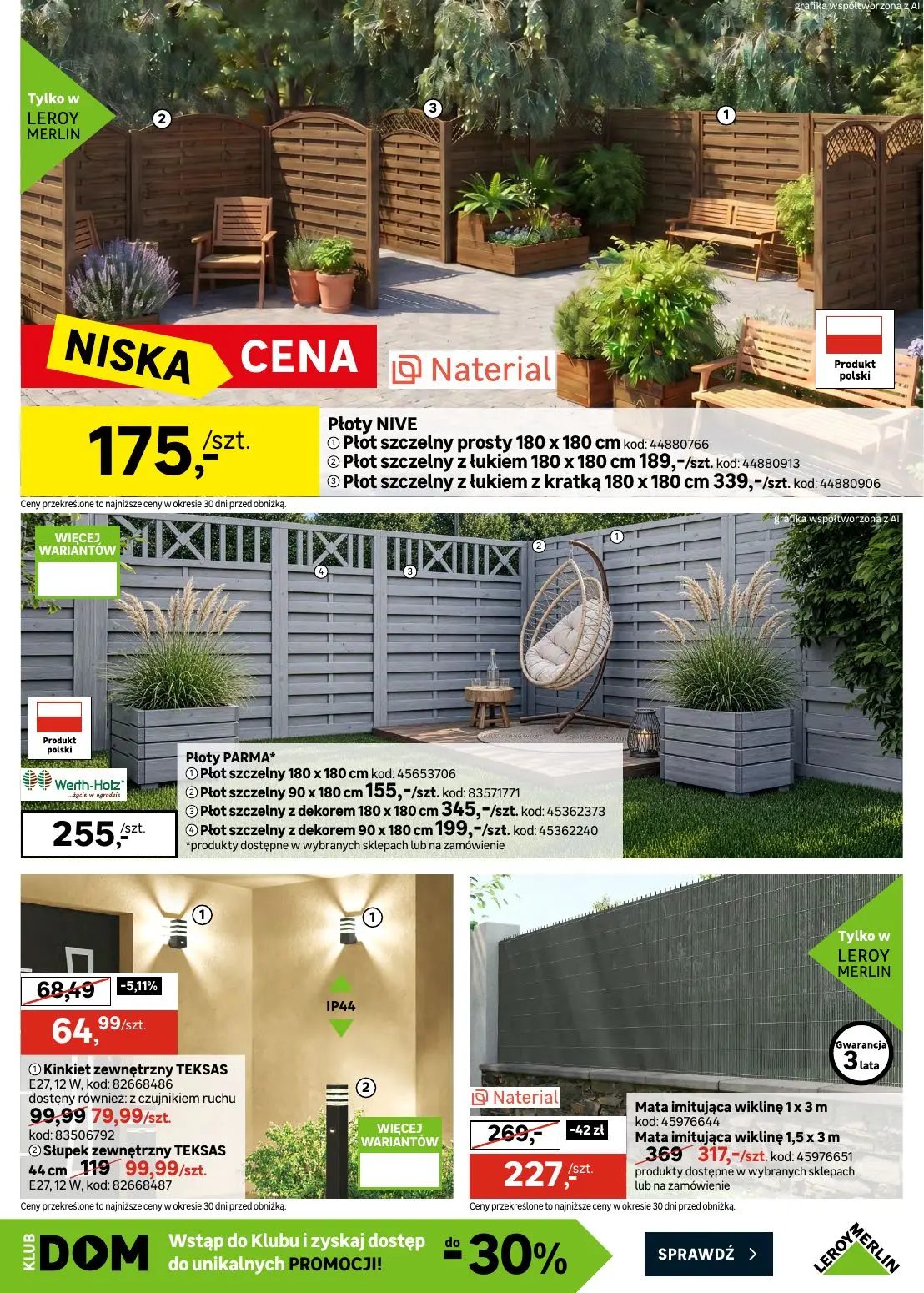 gazetka promocyjna Leroy Merlin Czas na remont w niskich cenach - Strona 9