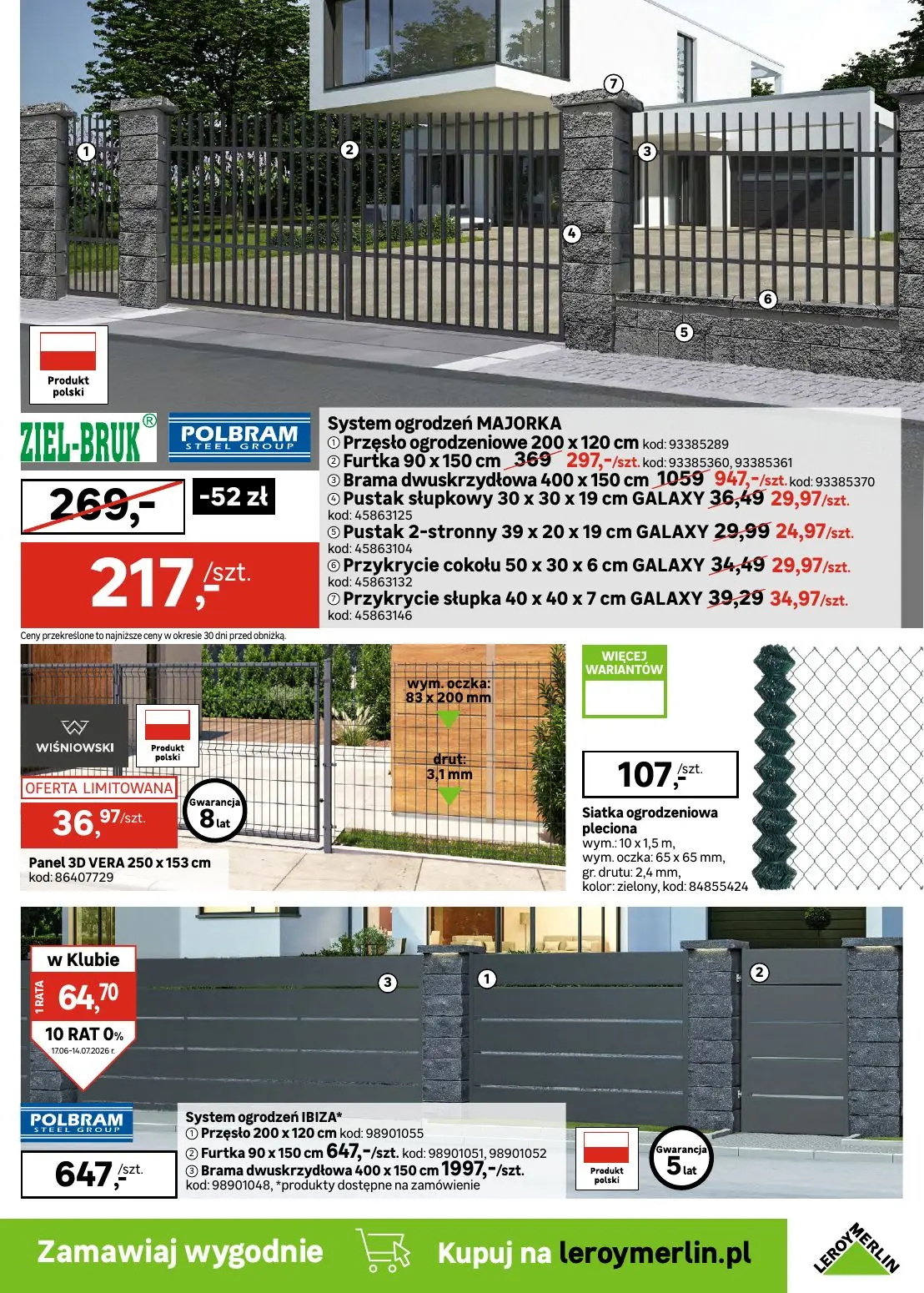gazetka promocyjna Leroy Merlin Czas na remont w niskich cenach - Strona 11