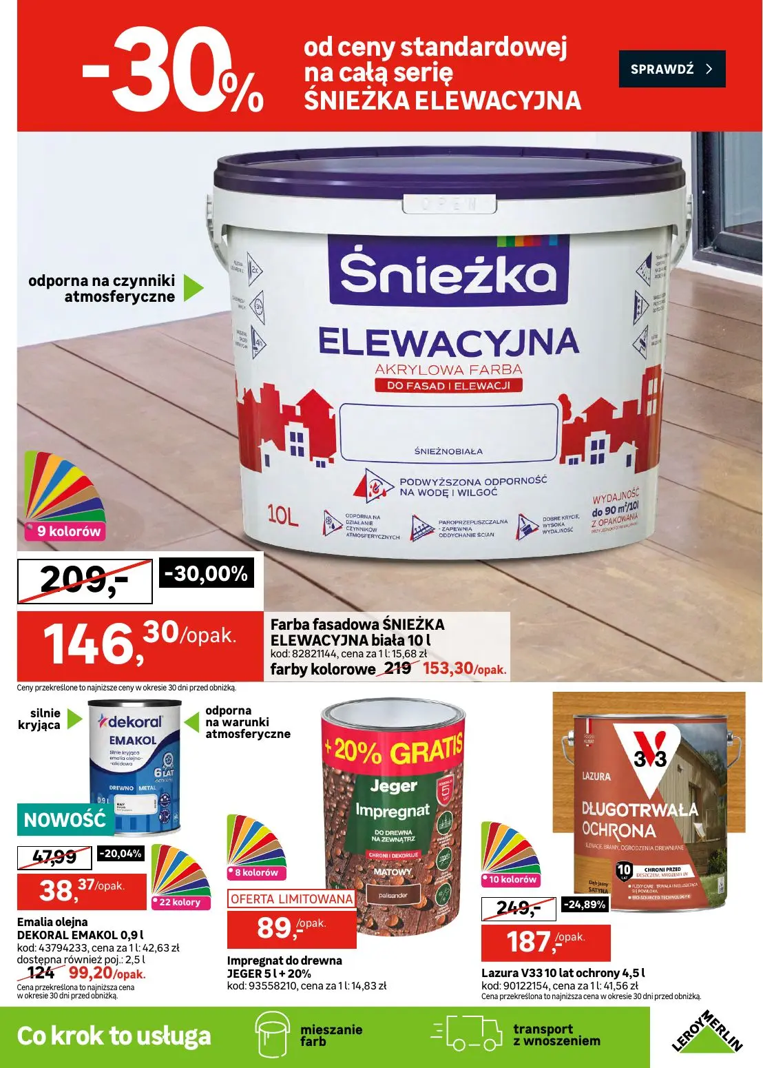 gazetka promocyjna Leroy Merlin Czas na remont w niskich cenach - Strona 17