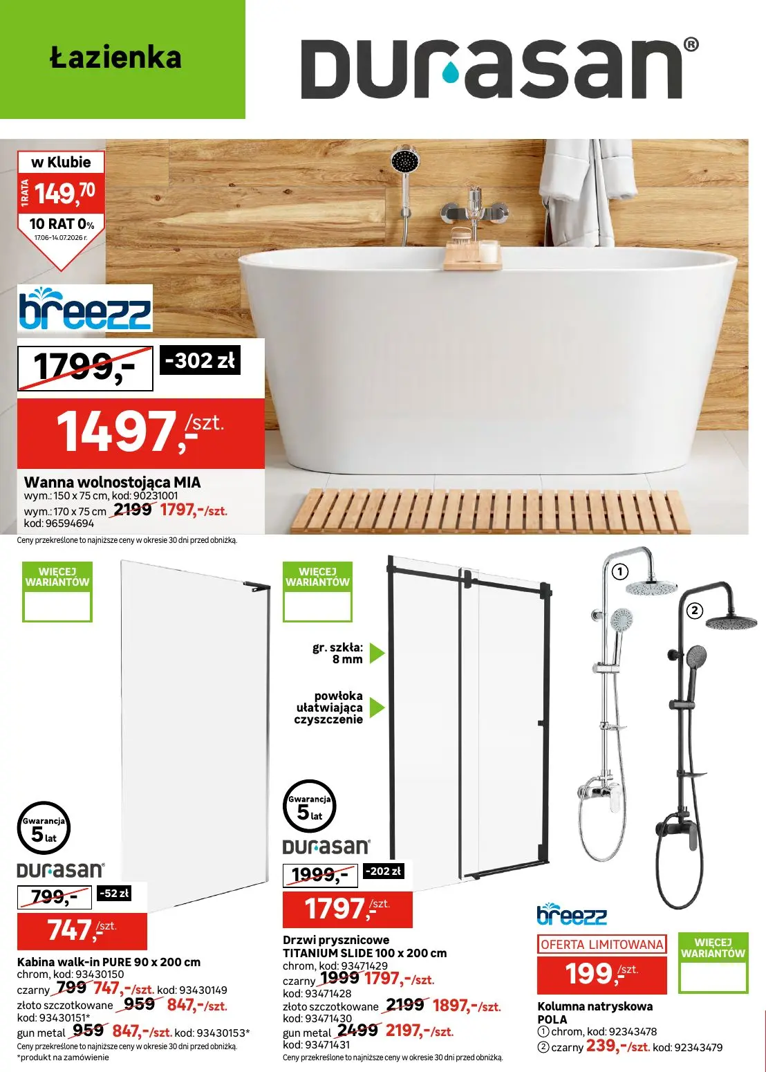 gazetka promocyjna Leroy Merlin Czas na remont w niskich cenach - Strona 28