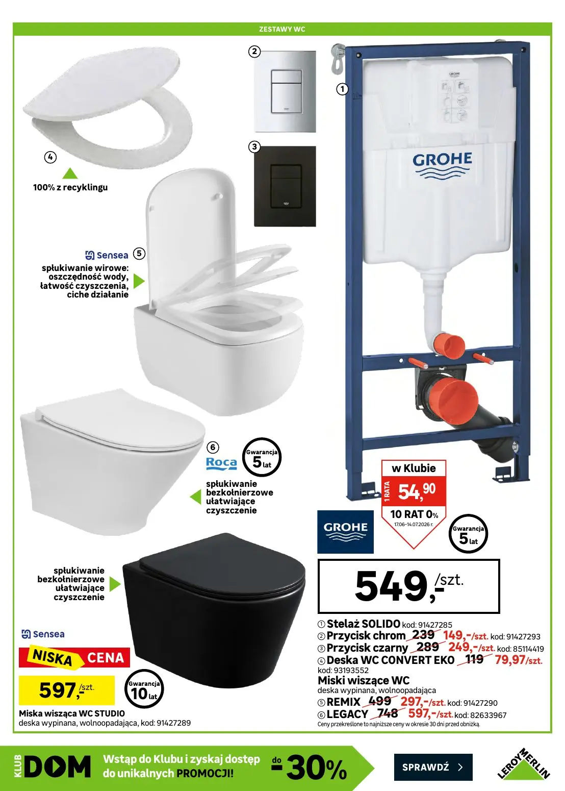 gazetka promocyjna Leroy Merlin Czas na remont w niskich cenach - Strona 33