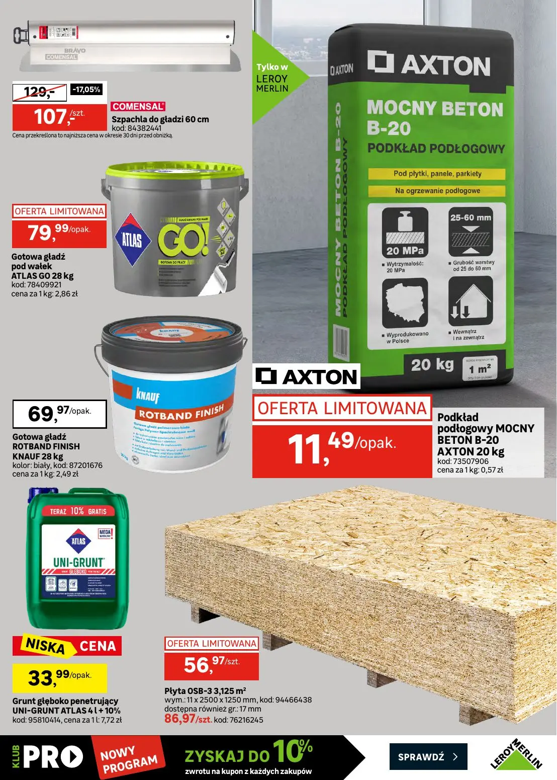 gazetka promocyjna Leroy Merlin Czas na remont w niskich cenach - Strona 41