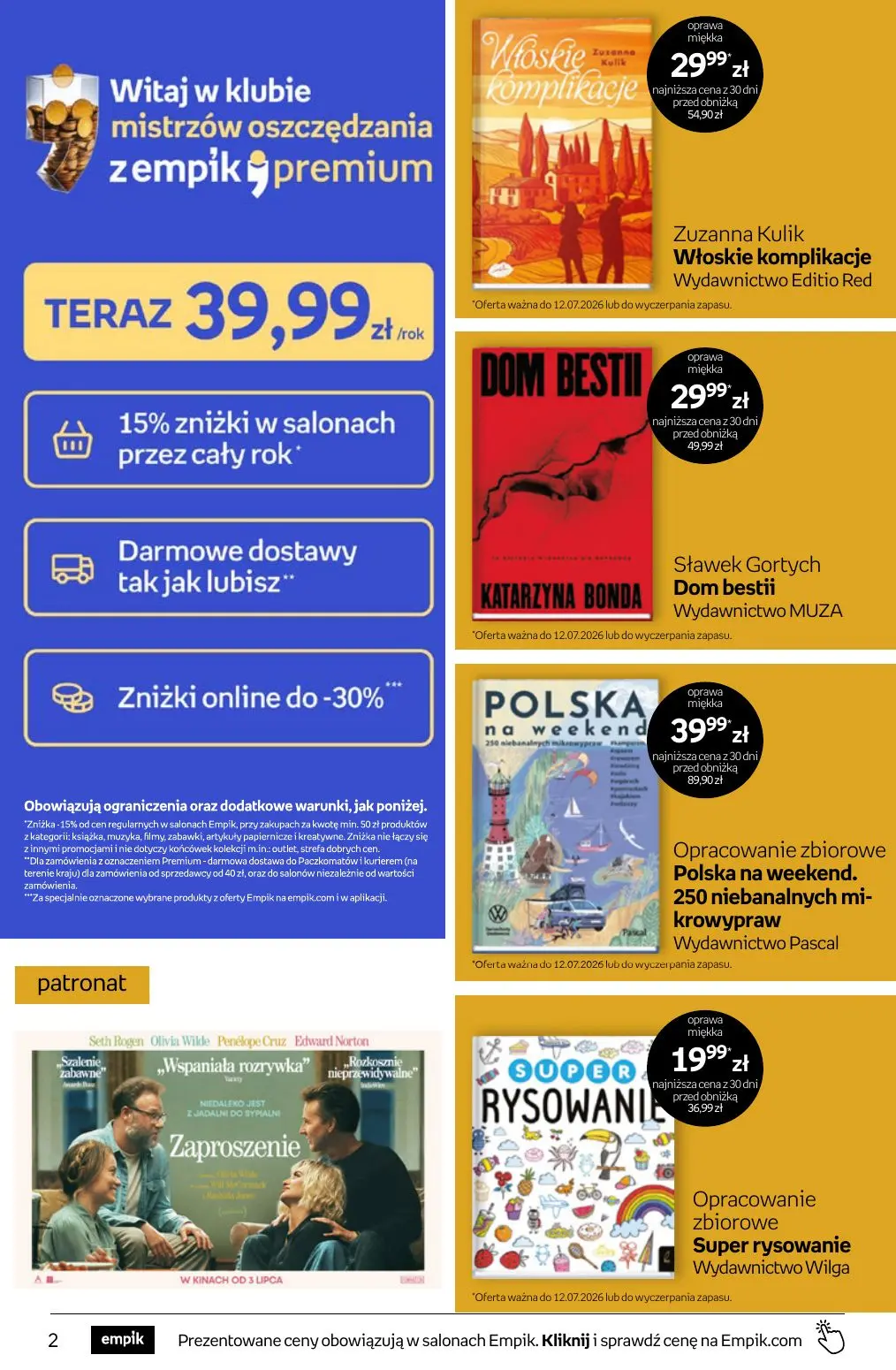gazetka promocyjna Empik Tom kultury - Strona 2