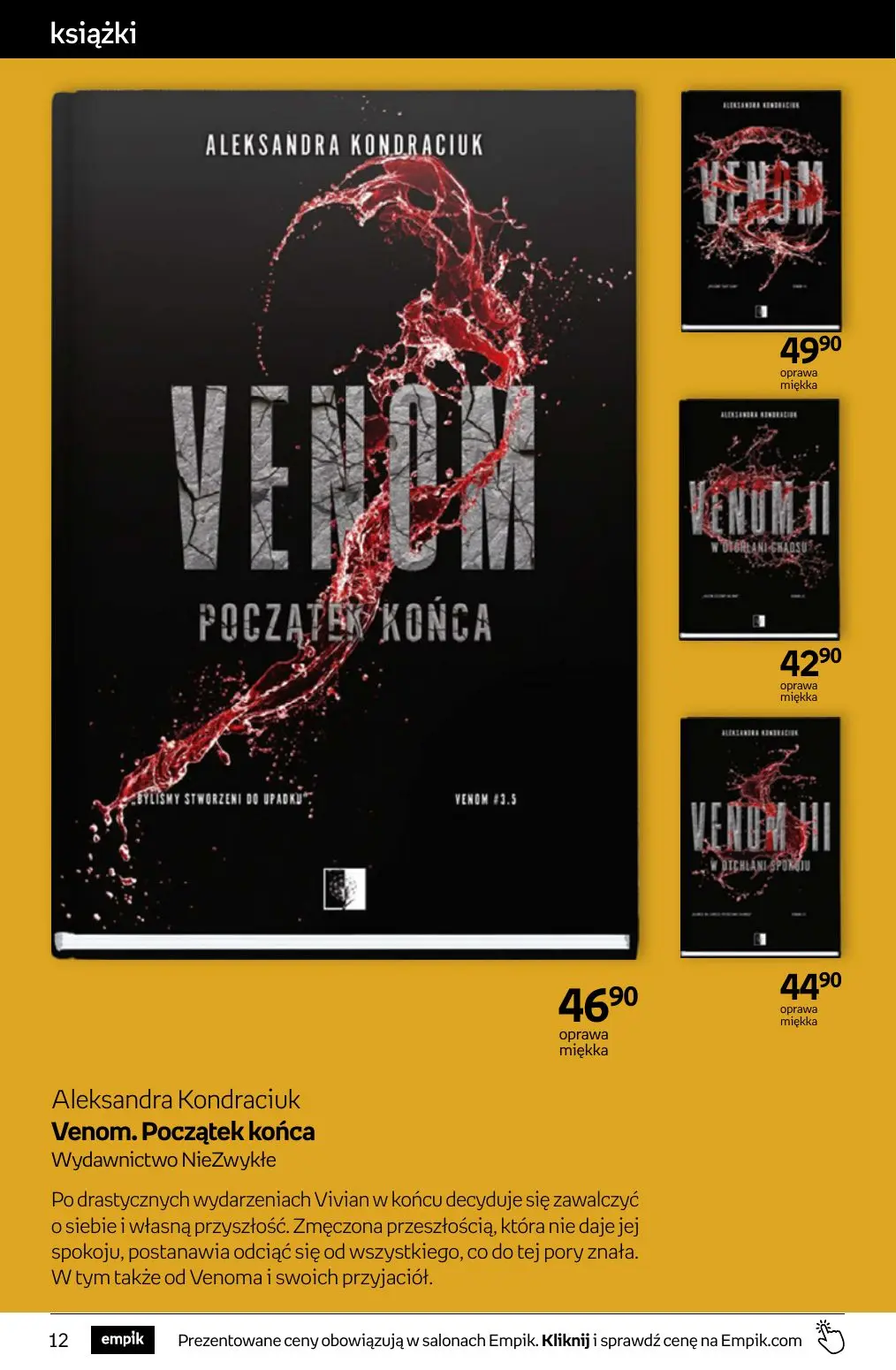 gazetka promocyjna Empik Tom kultury - Strona 12