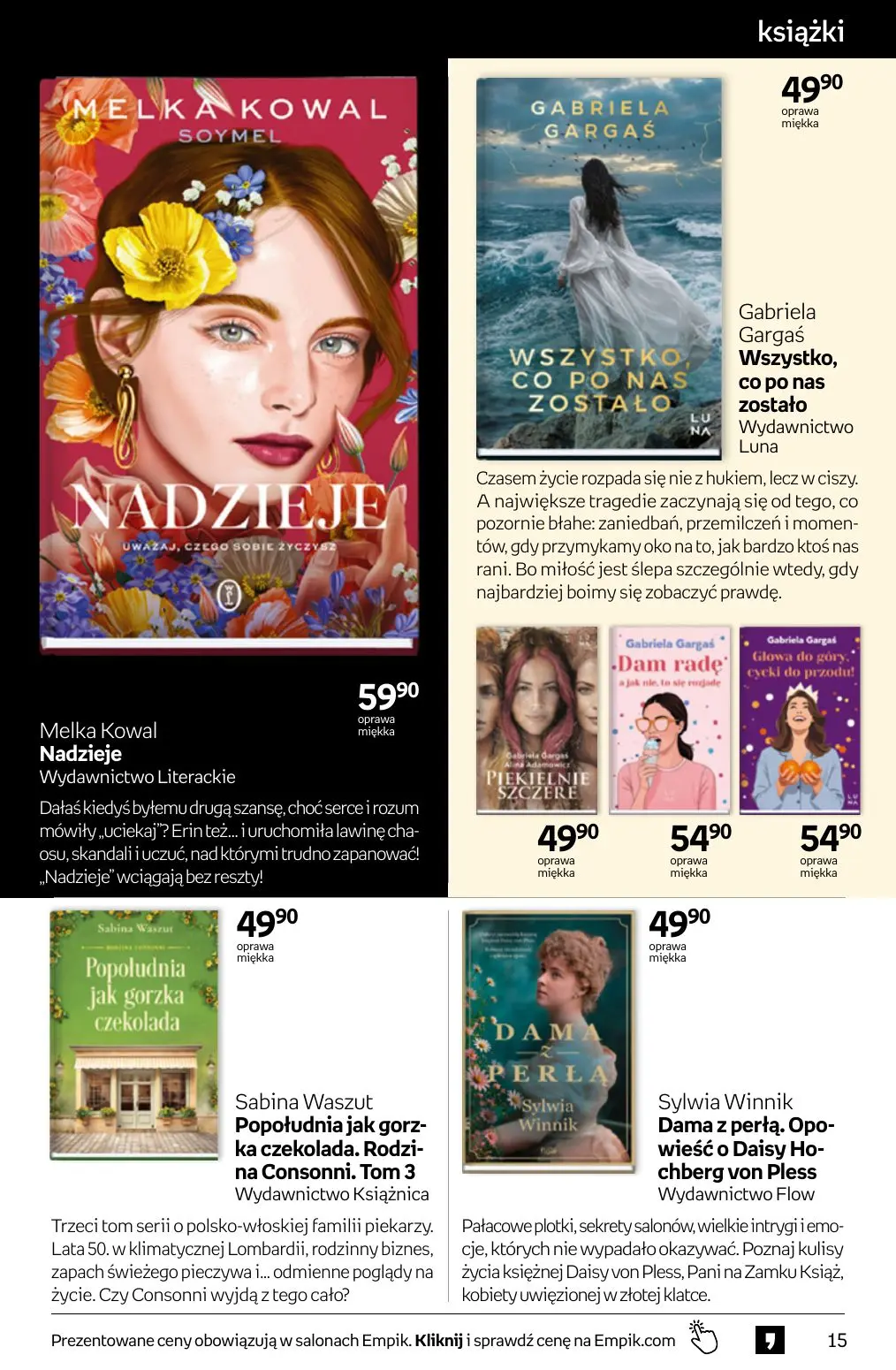 gazetka promocyjna Empik Tom kultury - Strona 15