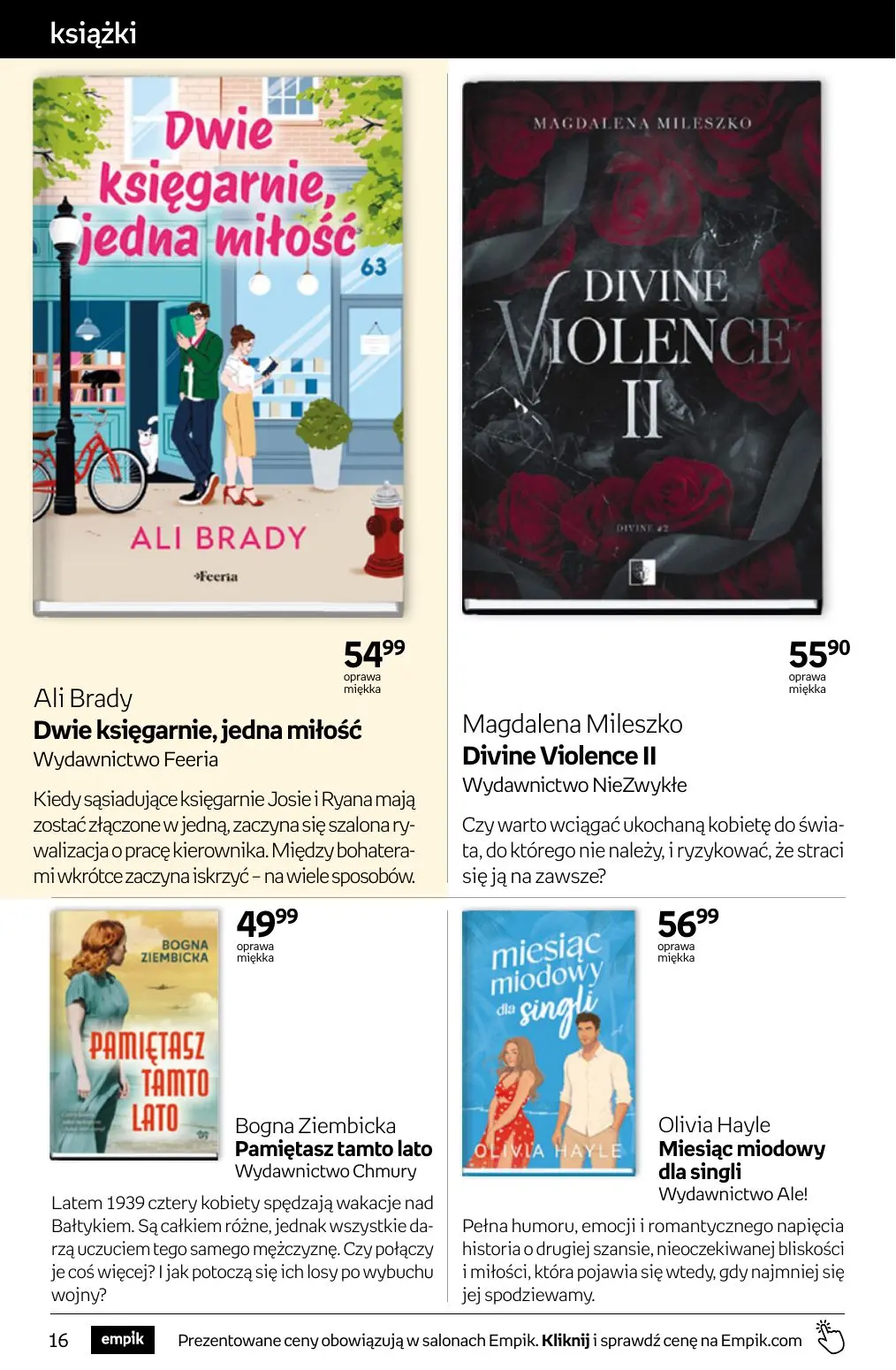 gazetka promocyjna Empik Tom kultury - Strona 16