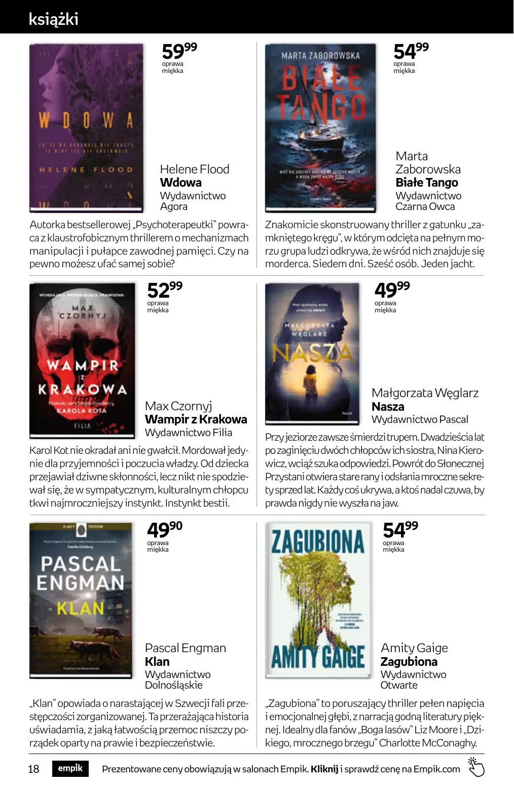 gazetka promocyjna Empik Tom kultury - Strona 18