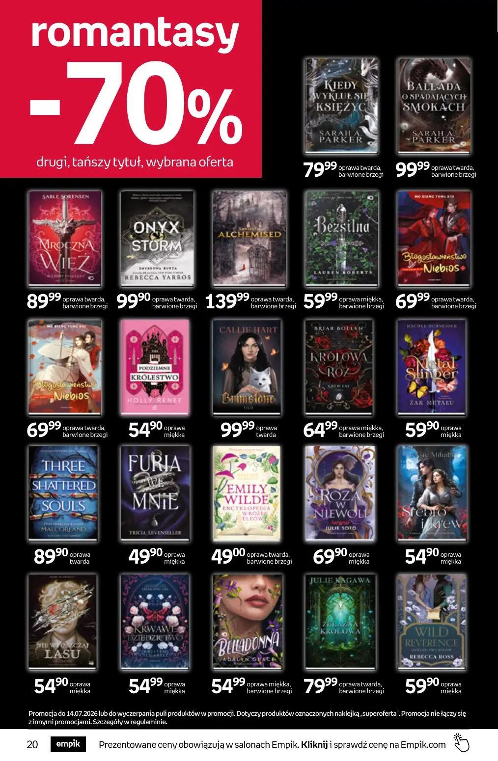 gazetka promocyjna Empik Tom kultury - Strona 20