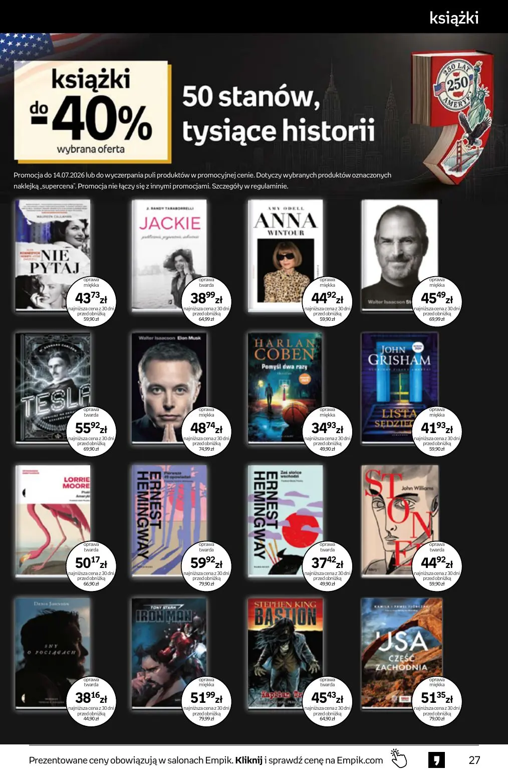 gazetka promocyjna Empik Tom kultury - Strona 27