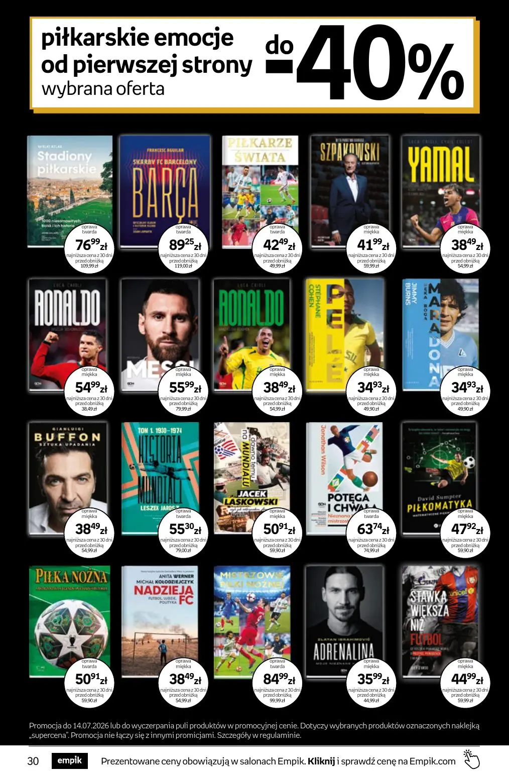 gazetka promocyjna Empik Tom kultury - Strona 30