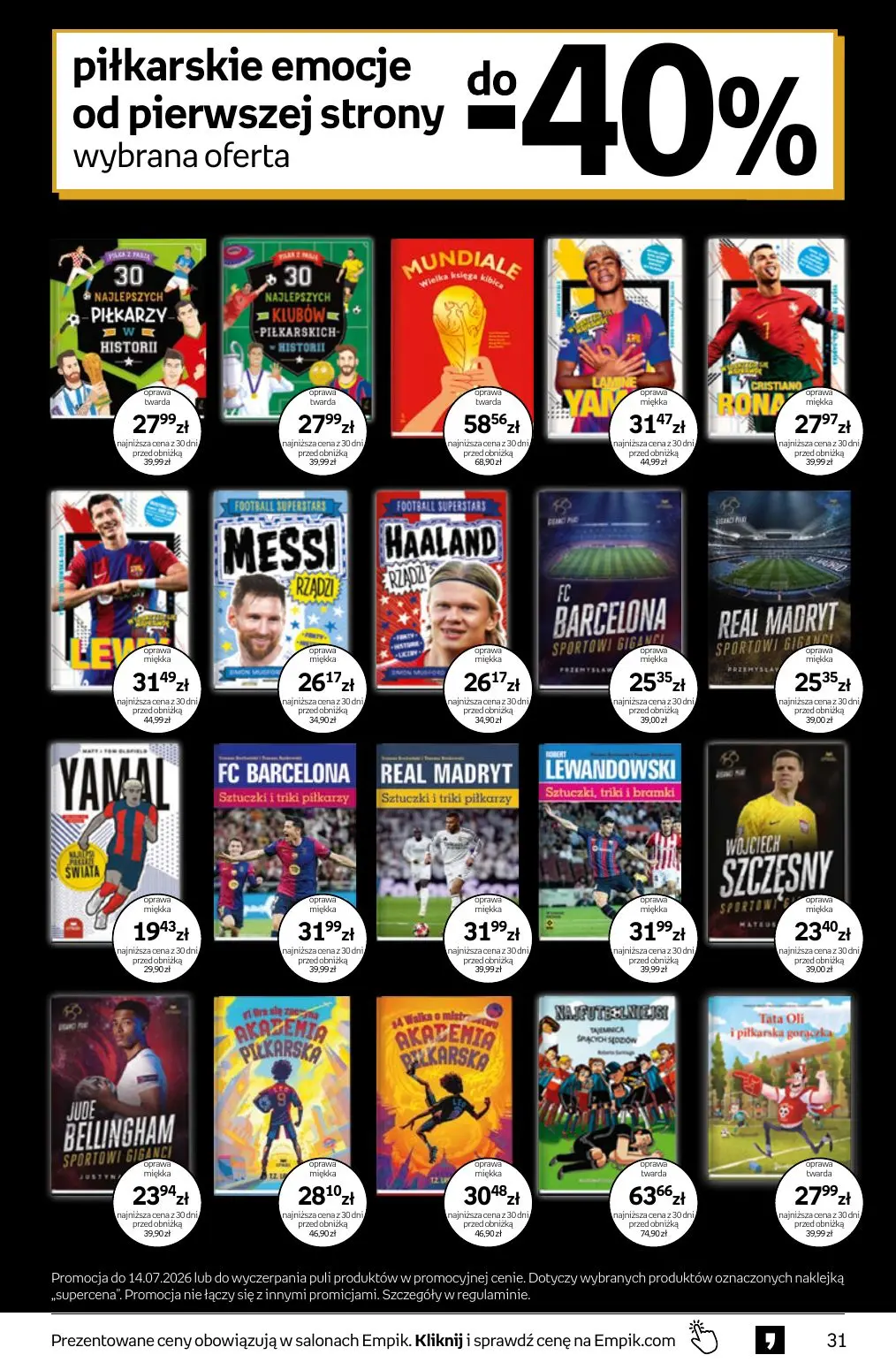 gazetka promocyjna Empik Tom kultury - Strona 31