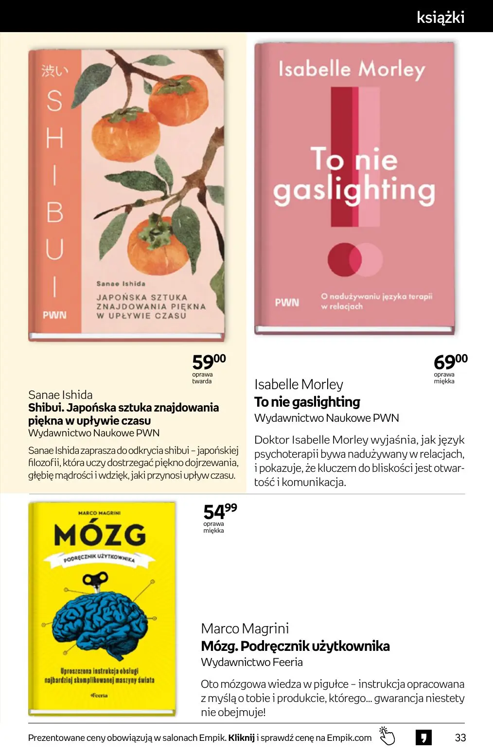 gazetka promocyjna Empik Tom kultury - Strona 33