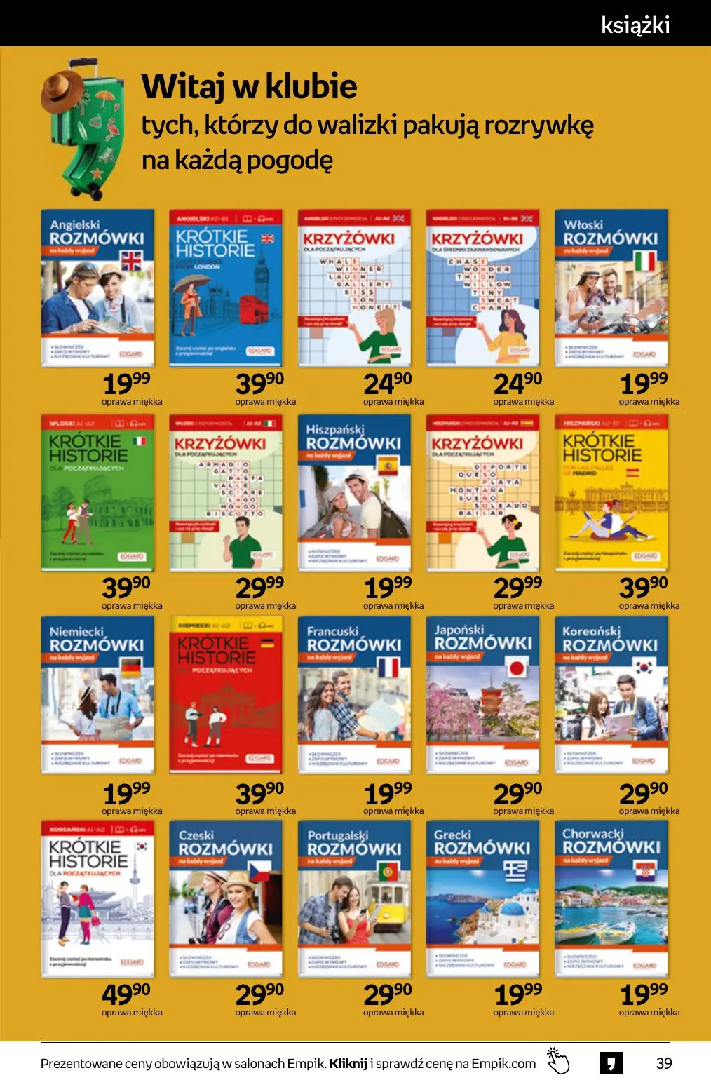 gazetka promocyjna Empik Tom kultury - Strona 39