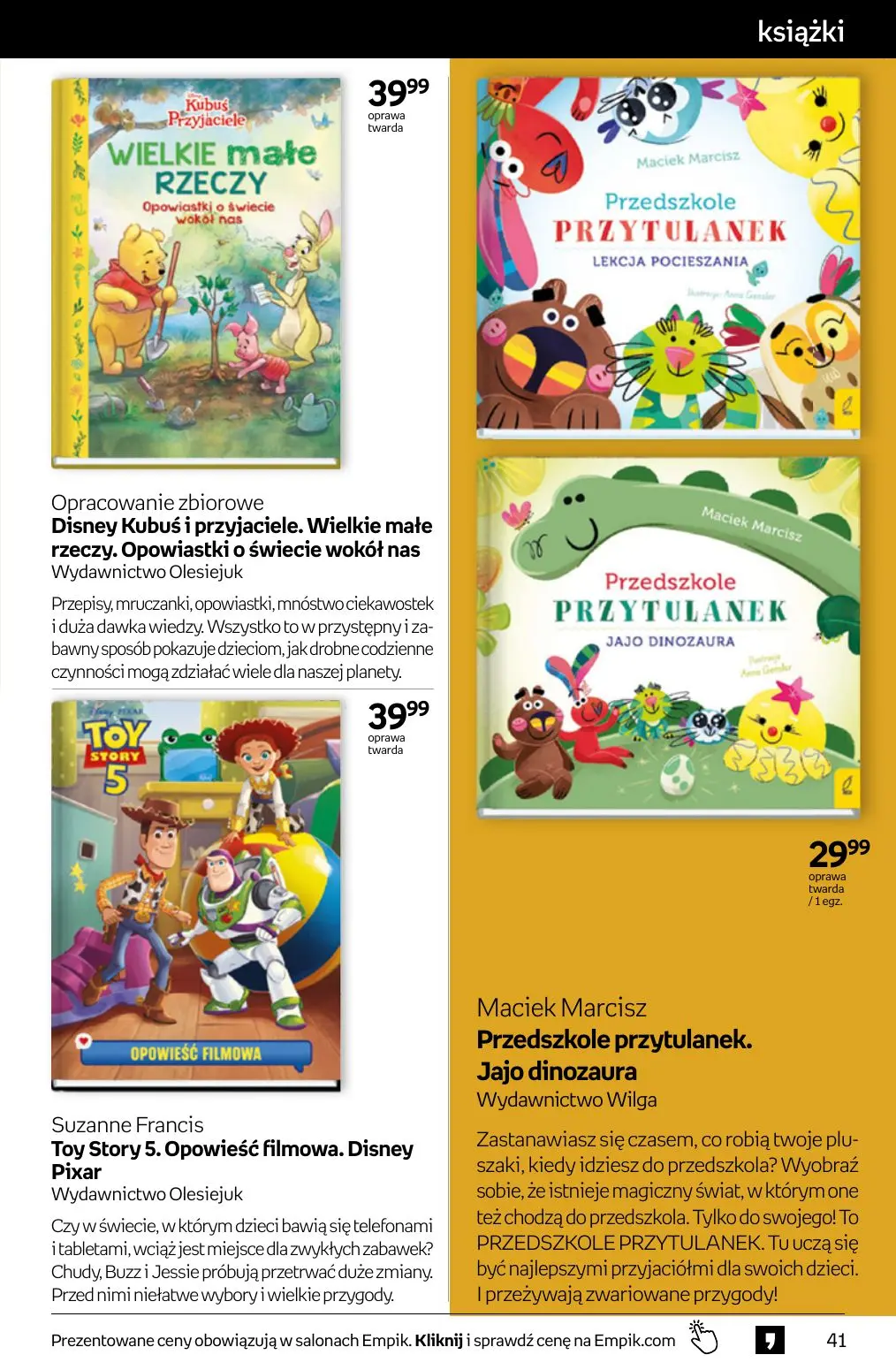 gazetka promocyjna Empik Tom kultury - Strona 41